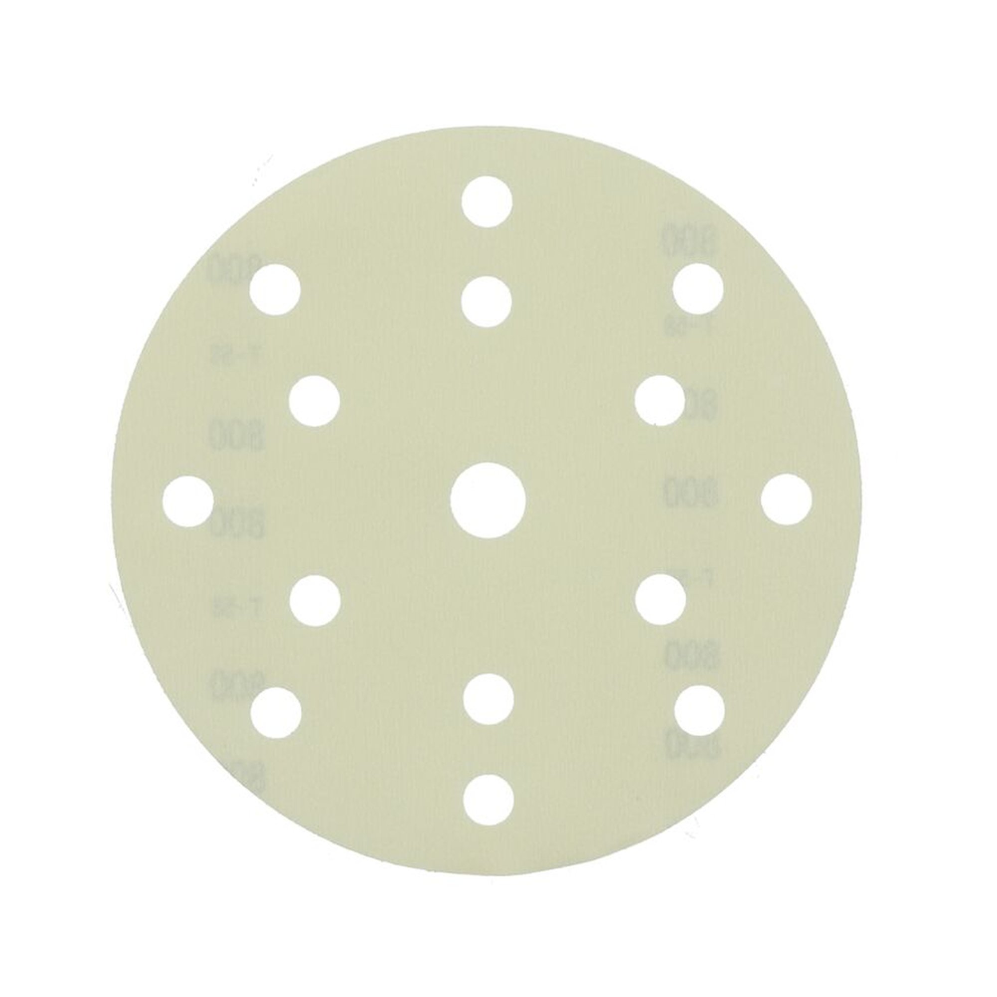 100 x Norton Film Scheiben Klett 150x18mm K800 14+1-Loch Q775, Schleifpapier