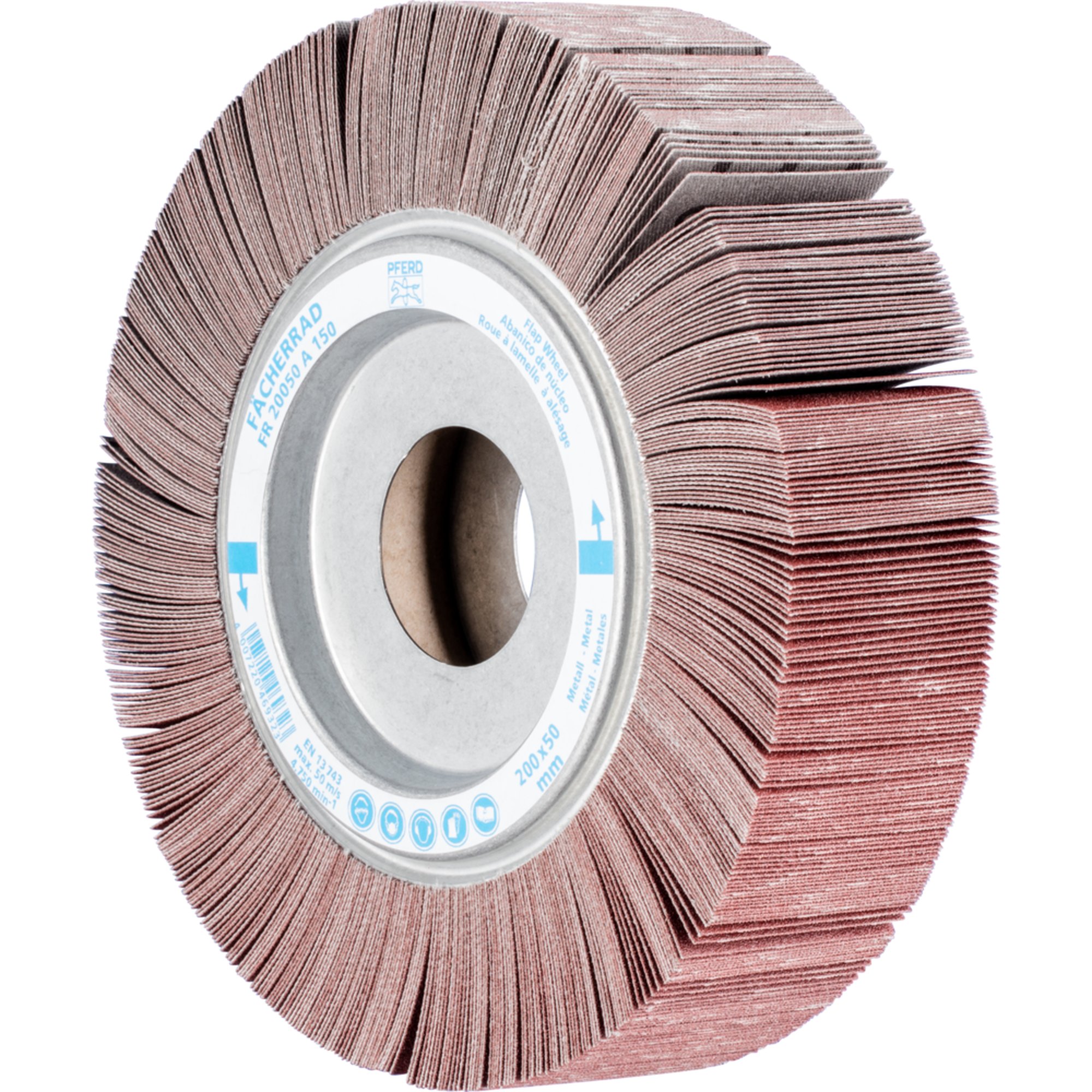 2 x PFERD Fächerrad FR 20050/44,0 A 150