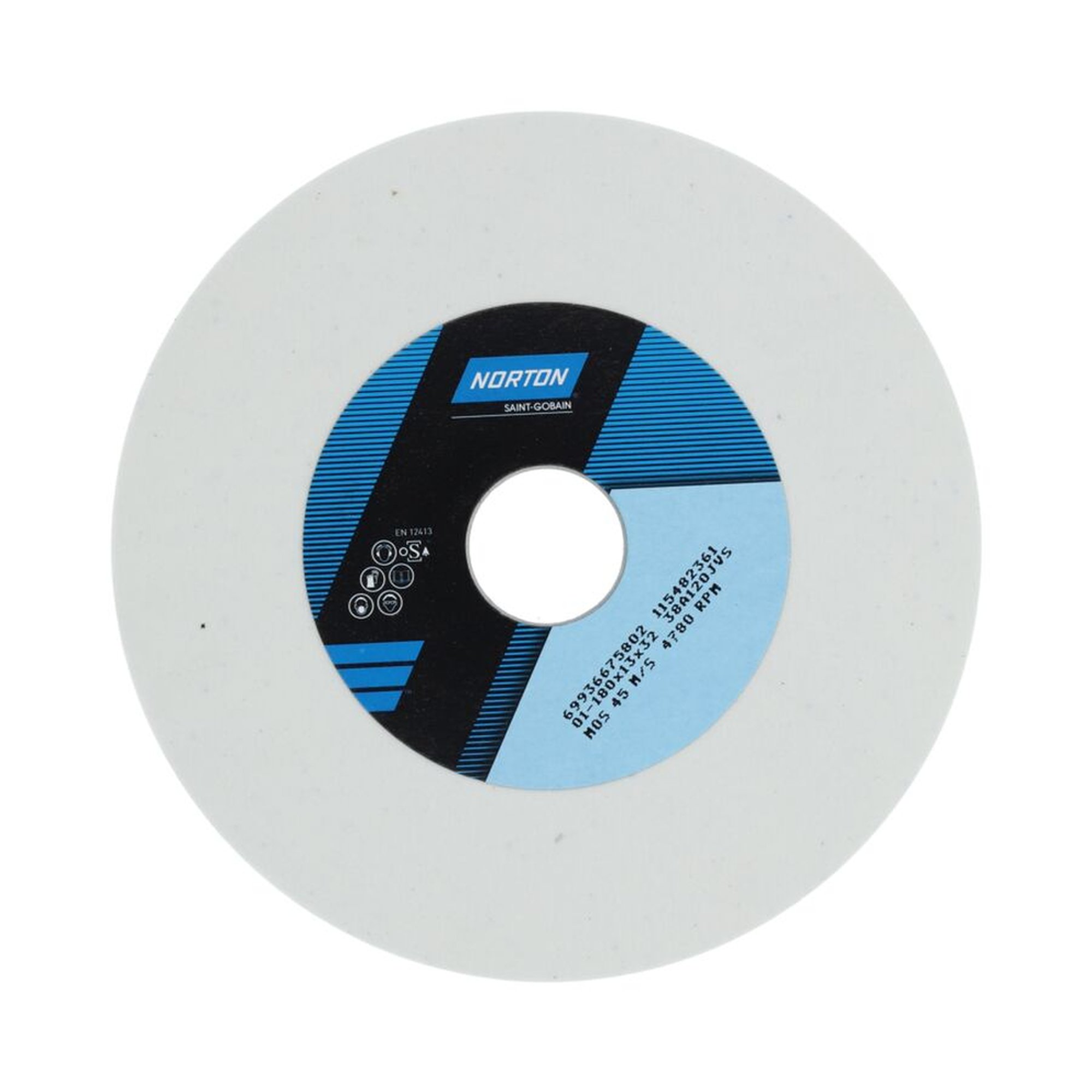 2 x Norton Scheiben 38A 60 L VS zum Sägenschärfen - Hochwertige Schleifscheiben