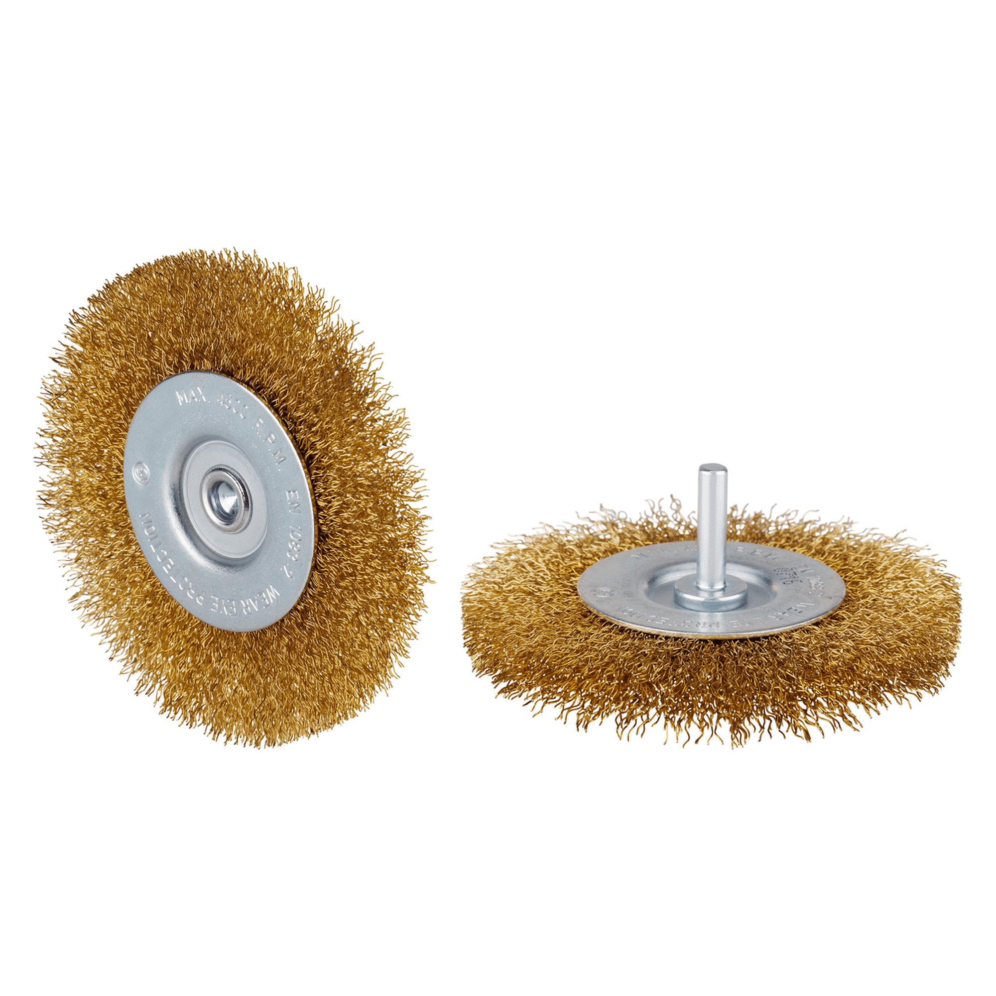 10 x RHODIUS Stahlbürste Drahtbürste Rundbürste MRBWBM Ø 100 mm