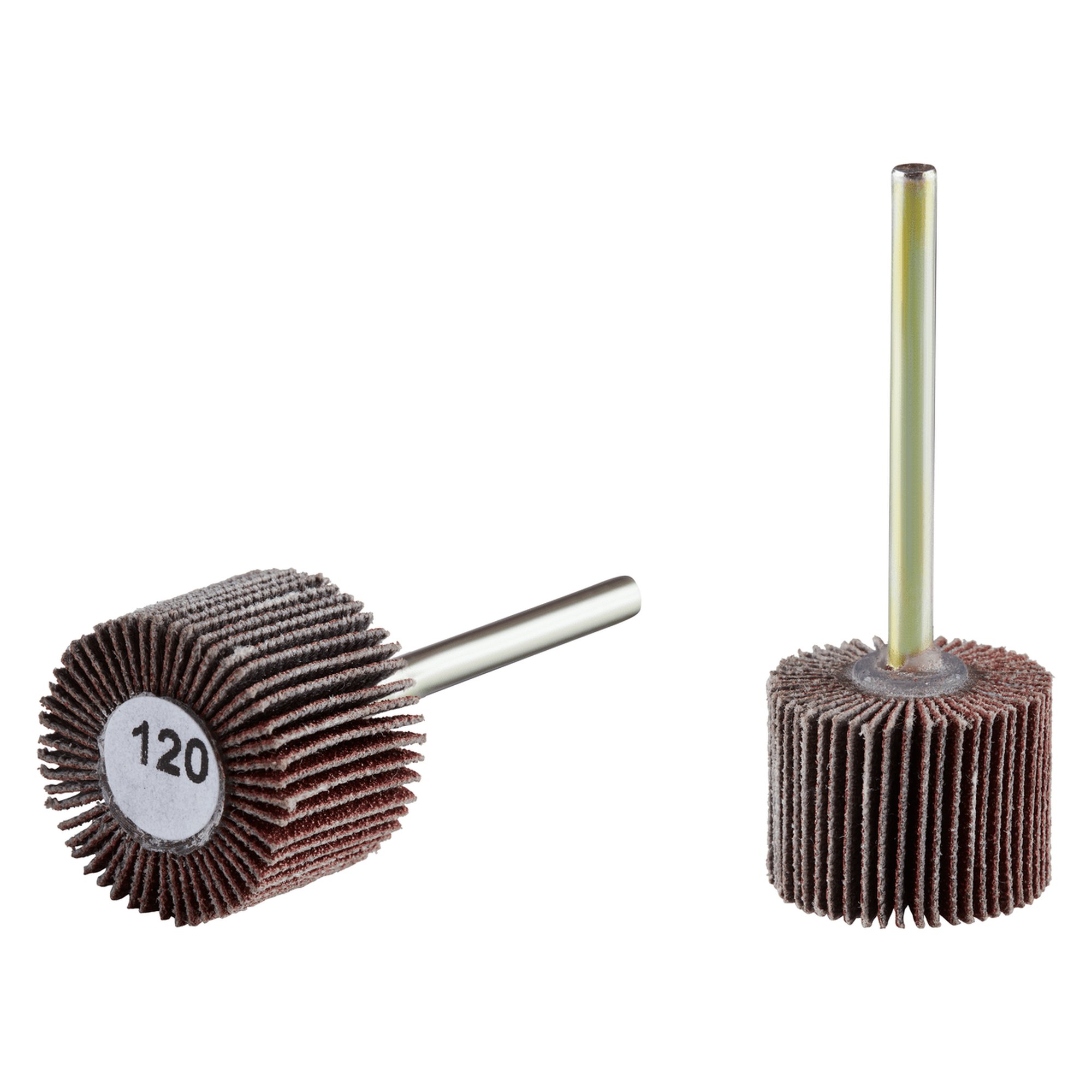 10 x RHODIUS Fächerschleifer Schleifmop FS Ø 30 mm Körnung 40