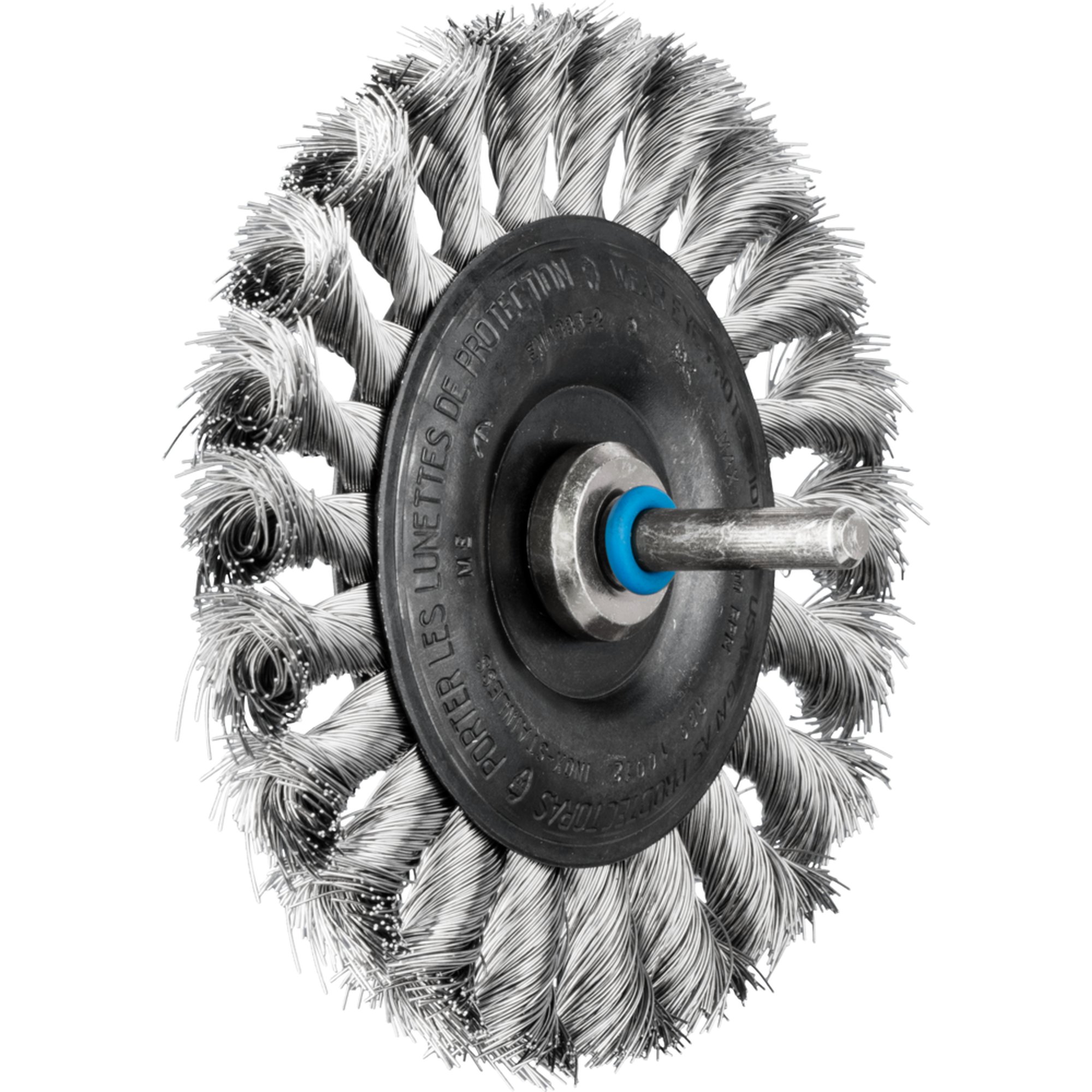 10 x PFERD Rundbürste mit Schaft, gezopft RBG 10012/6 INOX 0,35