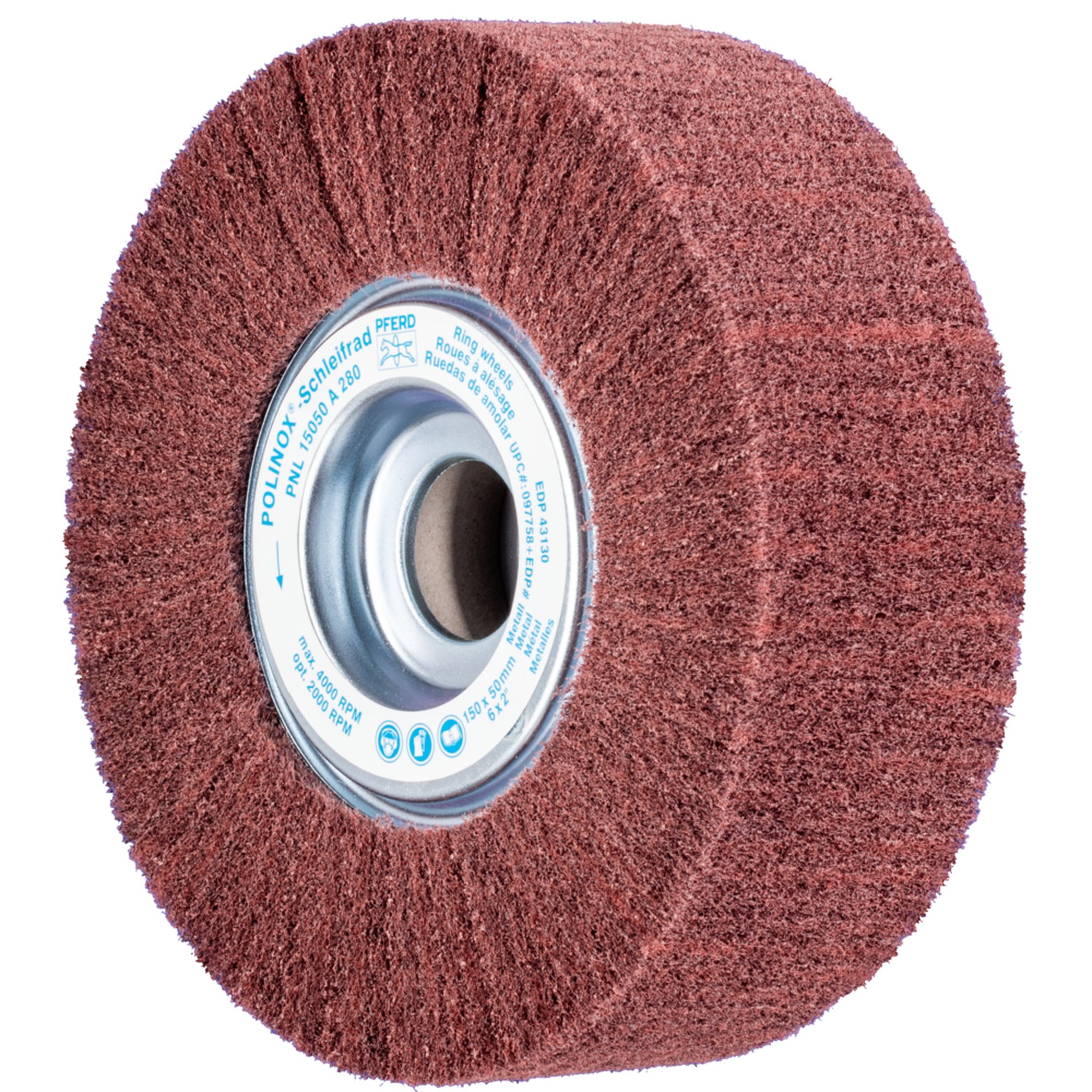 PFERD POLINOX-Schleifrad PNL 15050/25,4 A 280