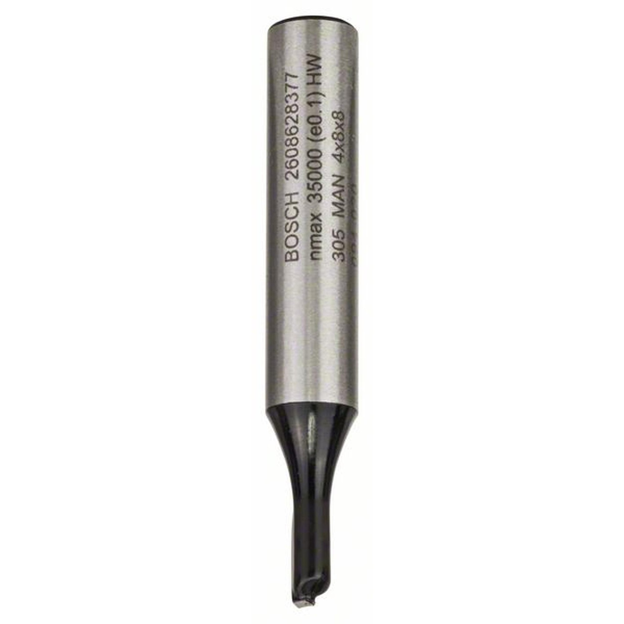 BOSCH Nutfräser für Holz, 8 mm, Ø 4 mm, L 8 mm, G 51 mm