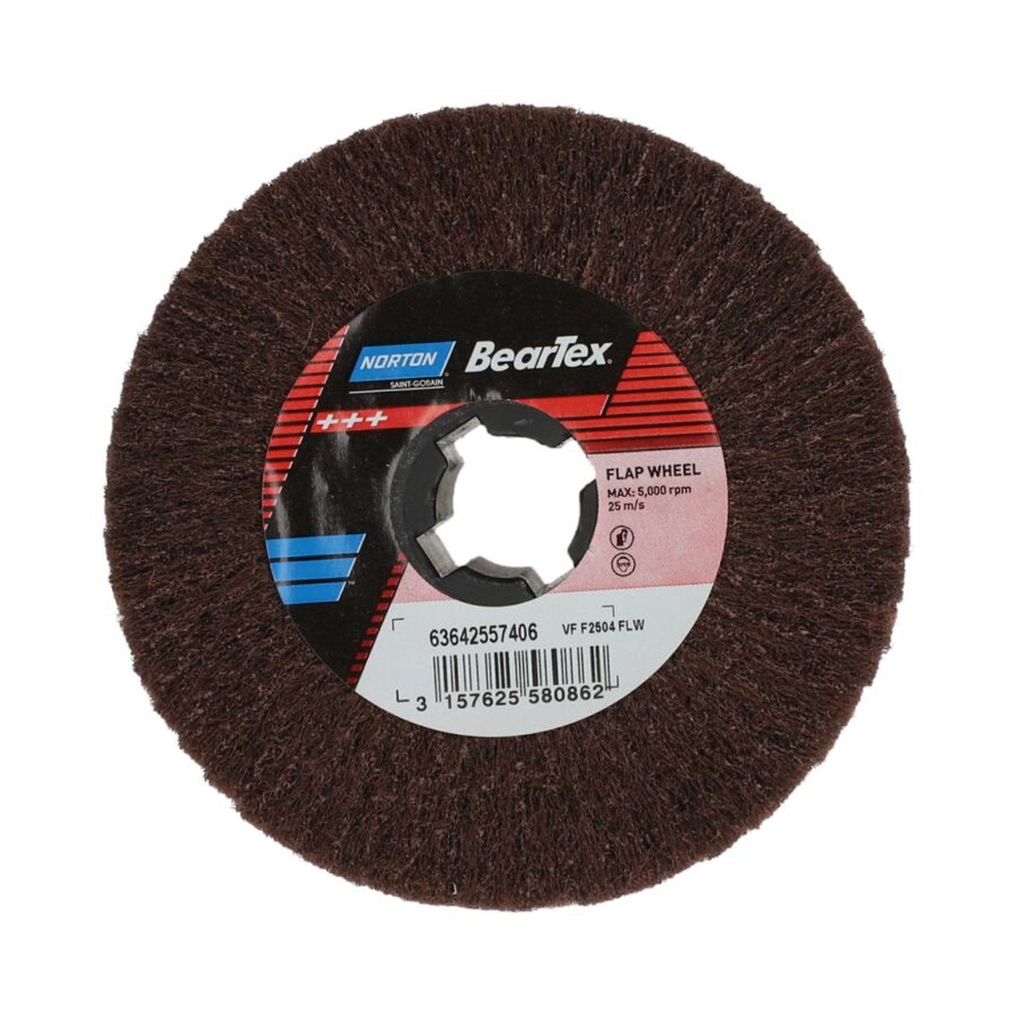 Norton Fächerschleifer Schleifmop 110x100x19 Satinex F2504 Sehr fein A