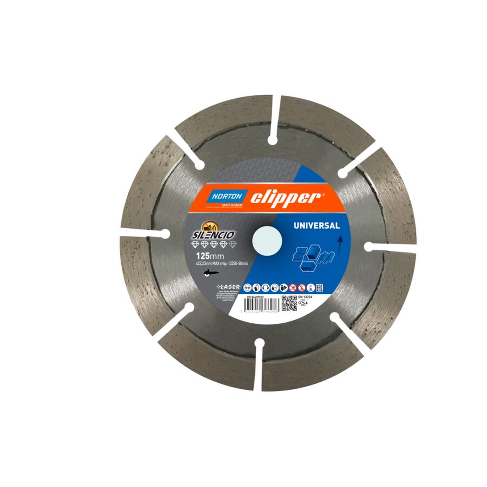 Norton Clipper-PRO UNIVERSAL SILENCIO Diamantscheibe - Leise & Effizient Schneiden