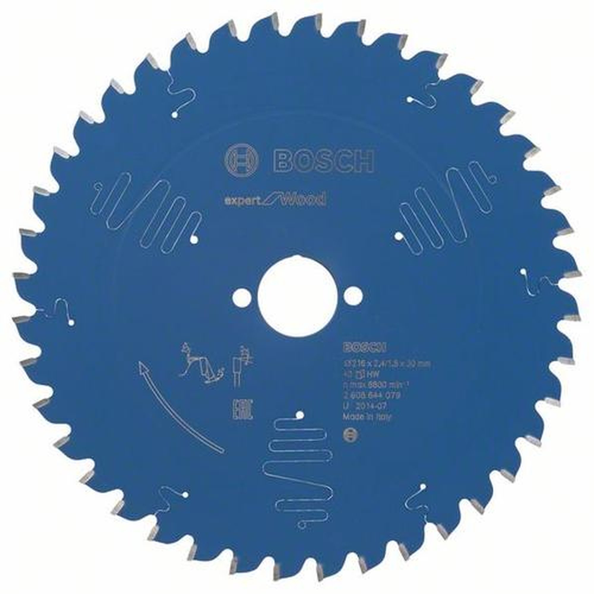 BOSCH Kreissägeblatt Expert für Holz, Ø 216 mm, 40 Zähne