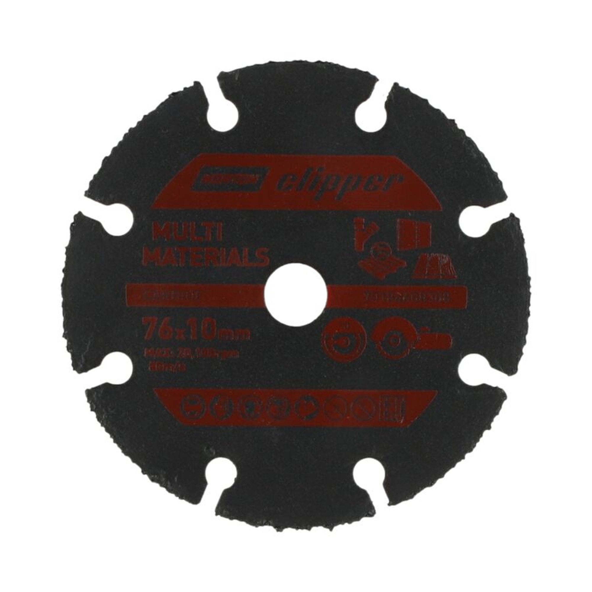 Norton Clipper PRO MULTIMATERIAL Hartmetallscheibe 76x1.43x10mm für vielseitige Anwendungen