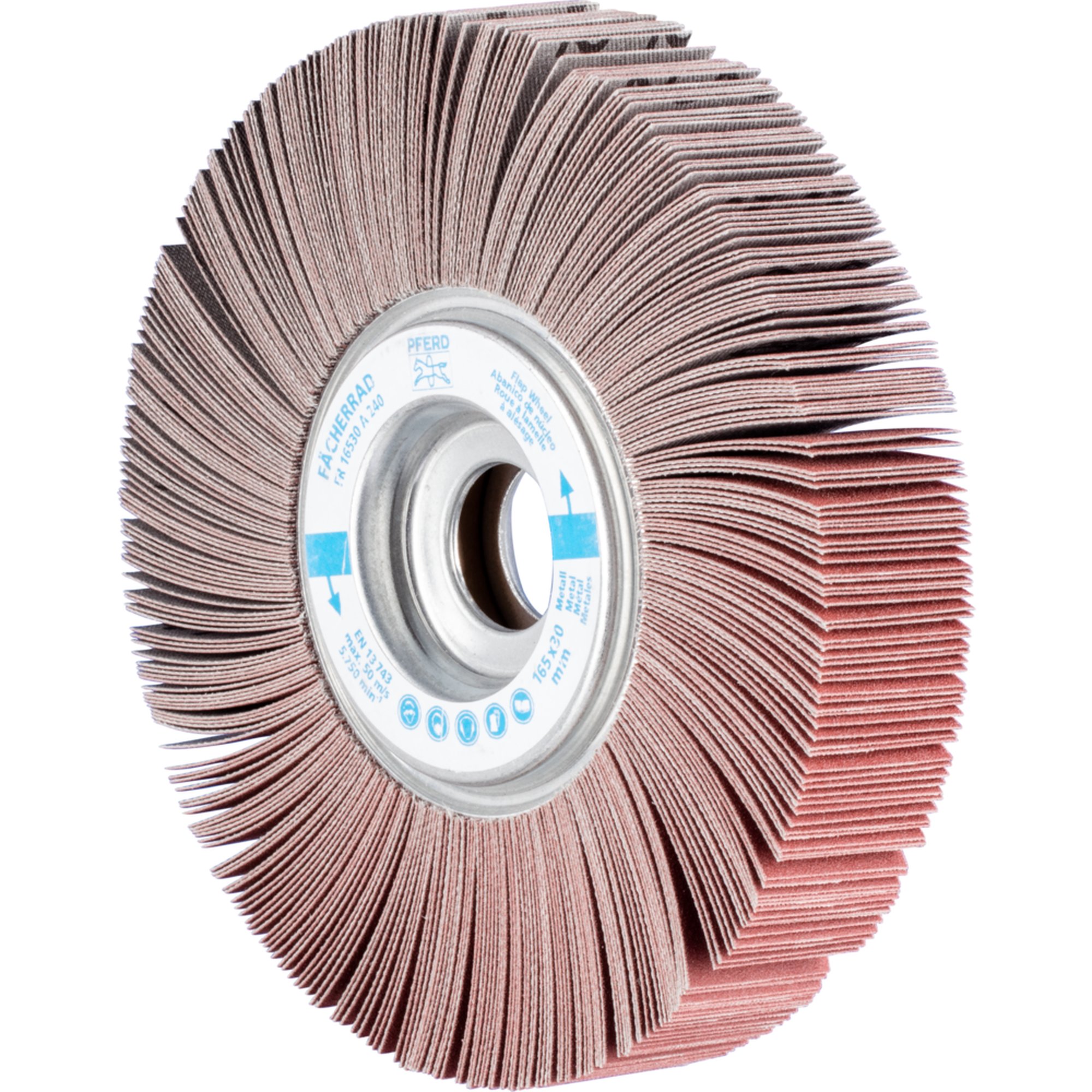 2 x PFERD Fächerrad FR 16530/25,4 A 240