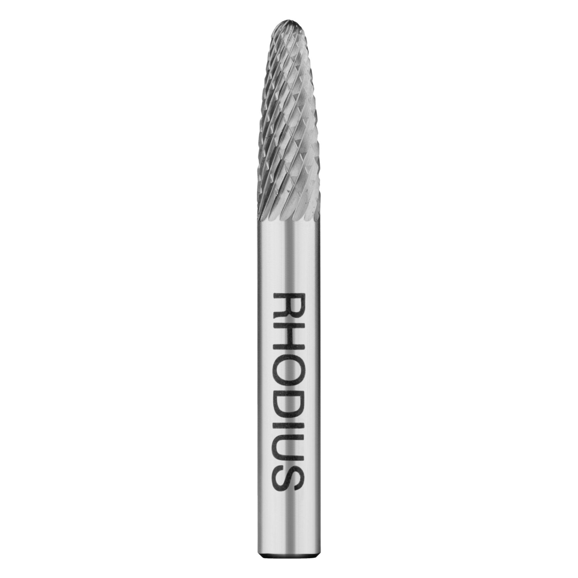 RHODIUS Hartmetall-Frässtift Fräser Form F HF F TOP Ø 6 mm