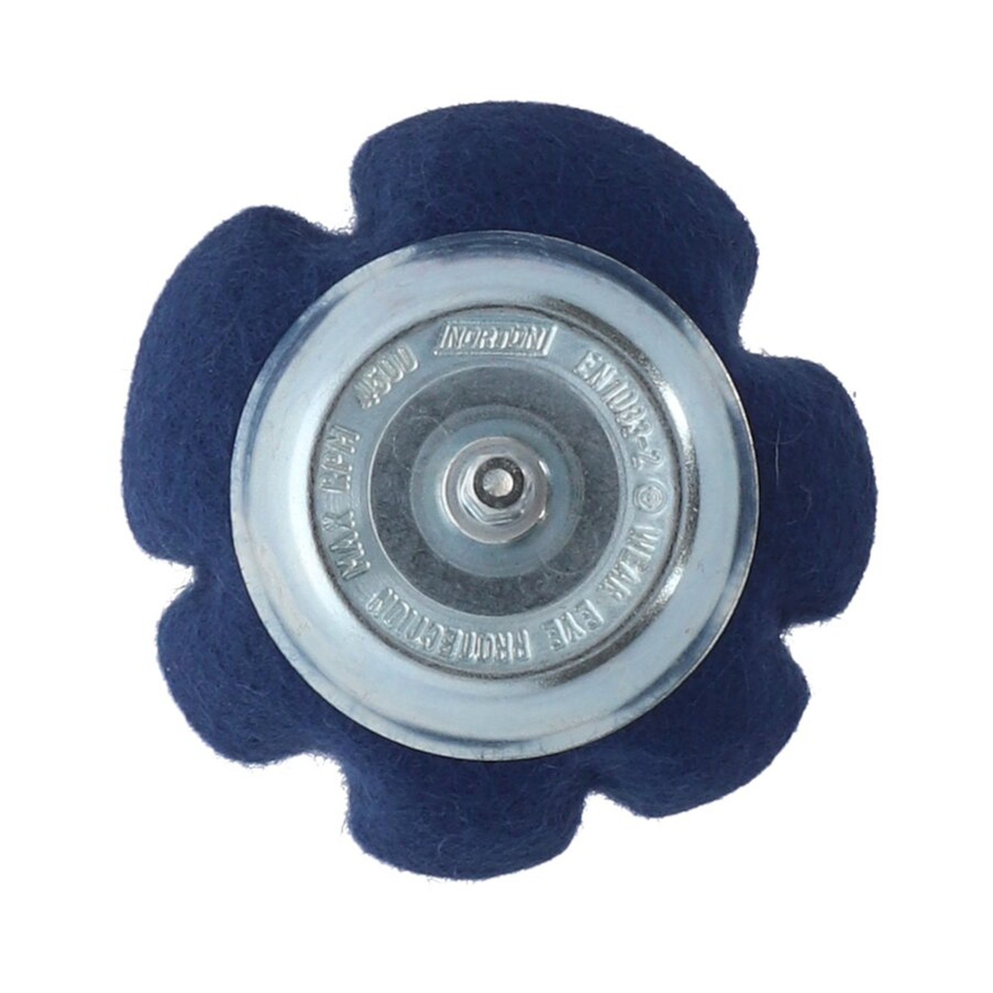 5 x Norton Polierzubehör Filzscheibe für Handbohrer - Hochwertiges Polierwerkzeug