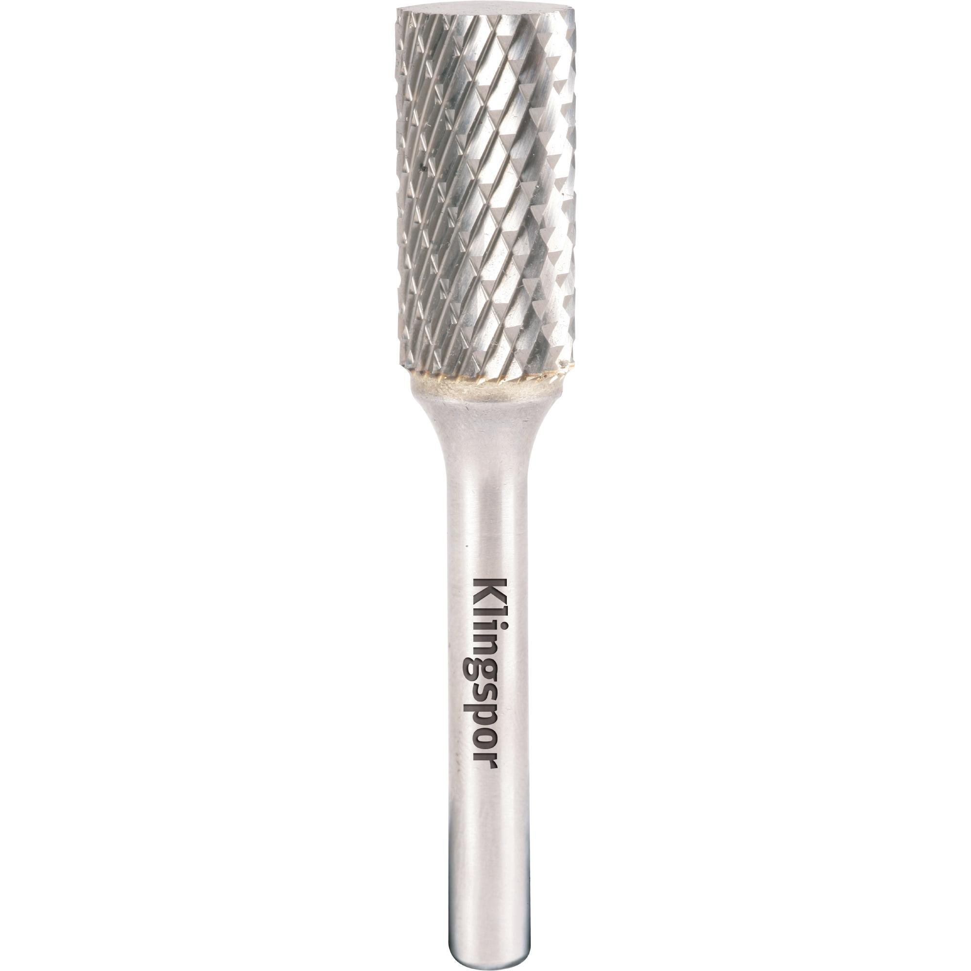 1 x Klingspor HF 100 A Hartmetallfräser, 6 x 18 x 6 mm Kreuzverzahnung