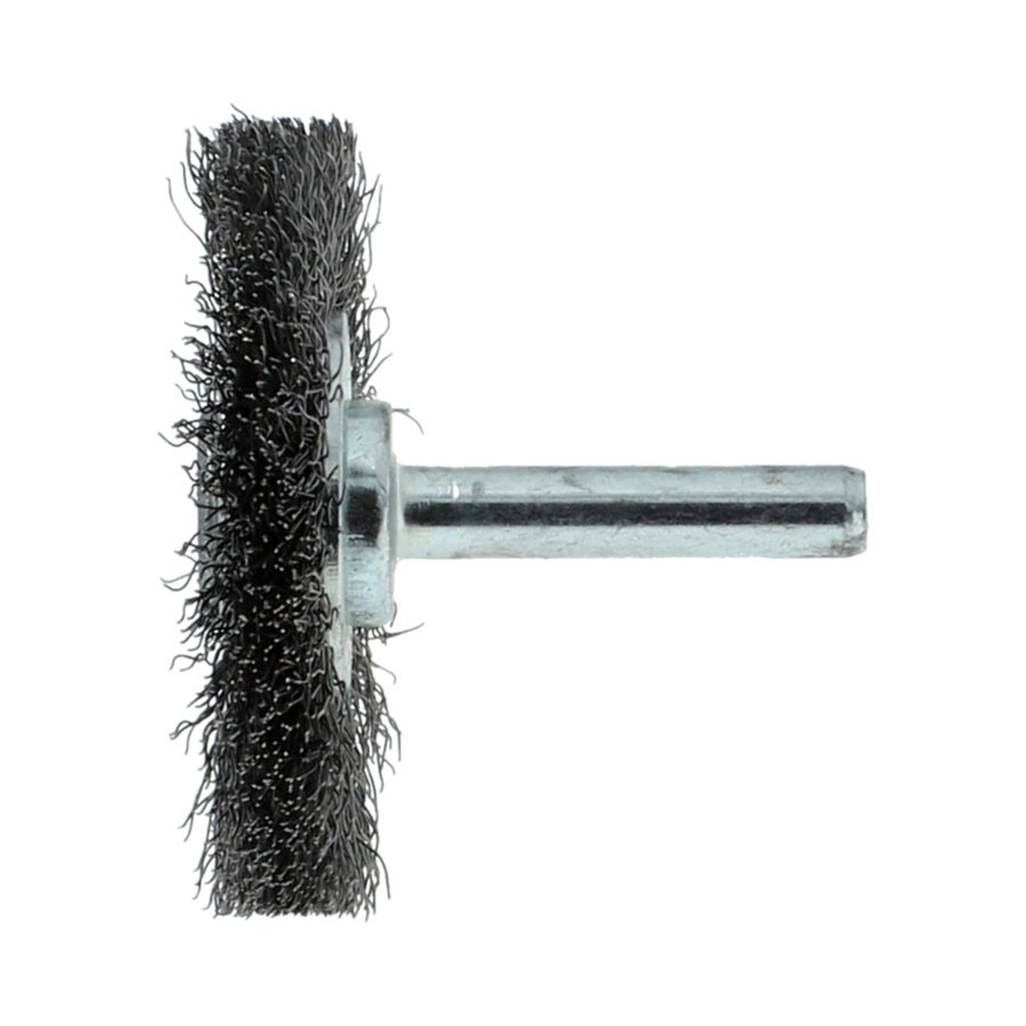 10 x Norton Drahtbürste Rundbürste auf Schaft, gewellt WHB 50 10 6 0,20 T12.5