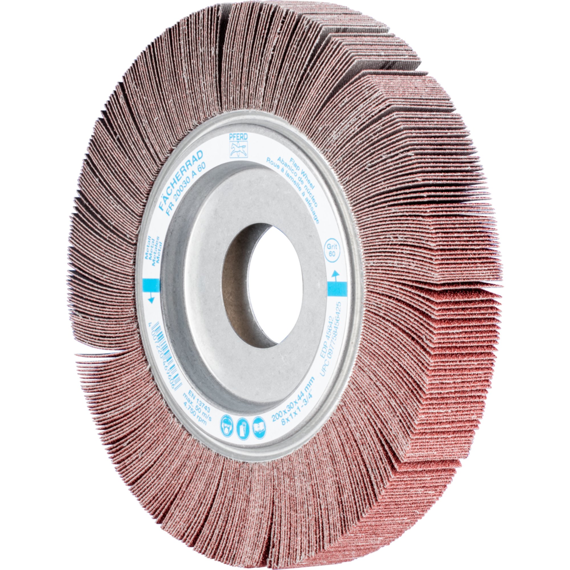 2 x PFERD Fächerrad FR 20030/44,0 A 60