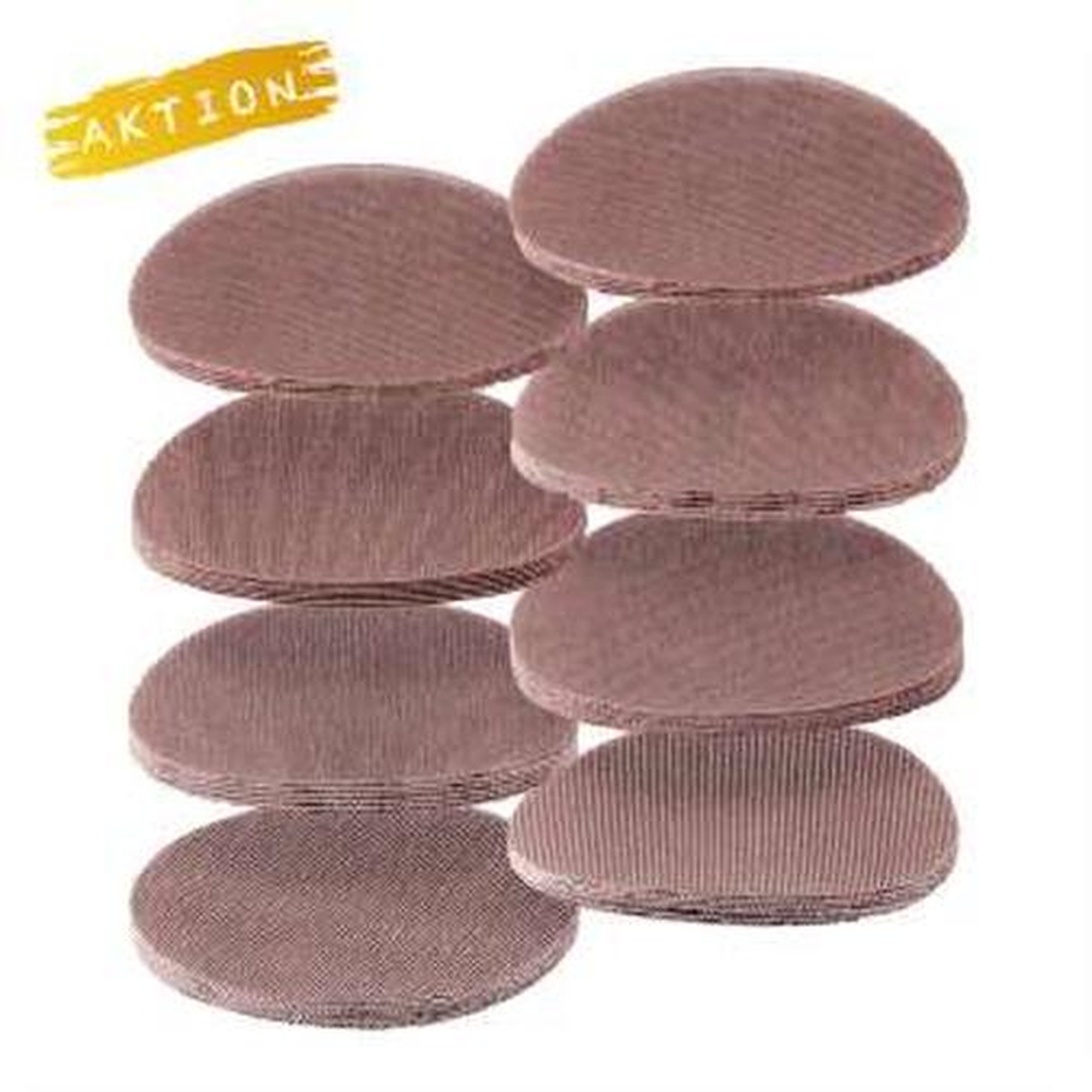40er-Premium-Set Klingspor Schleifscheibe AN 400 | Ø 125 mm  | P80/P100/P120/P150/P180/P240/P320/400
