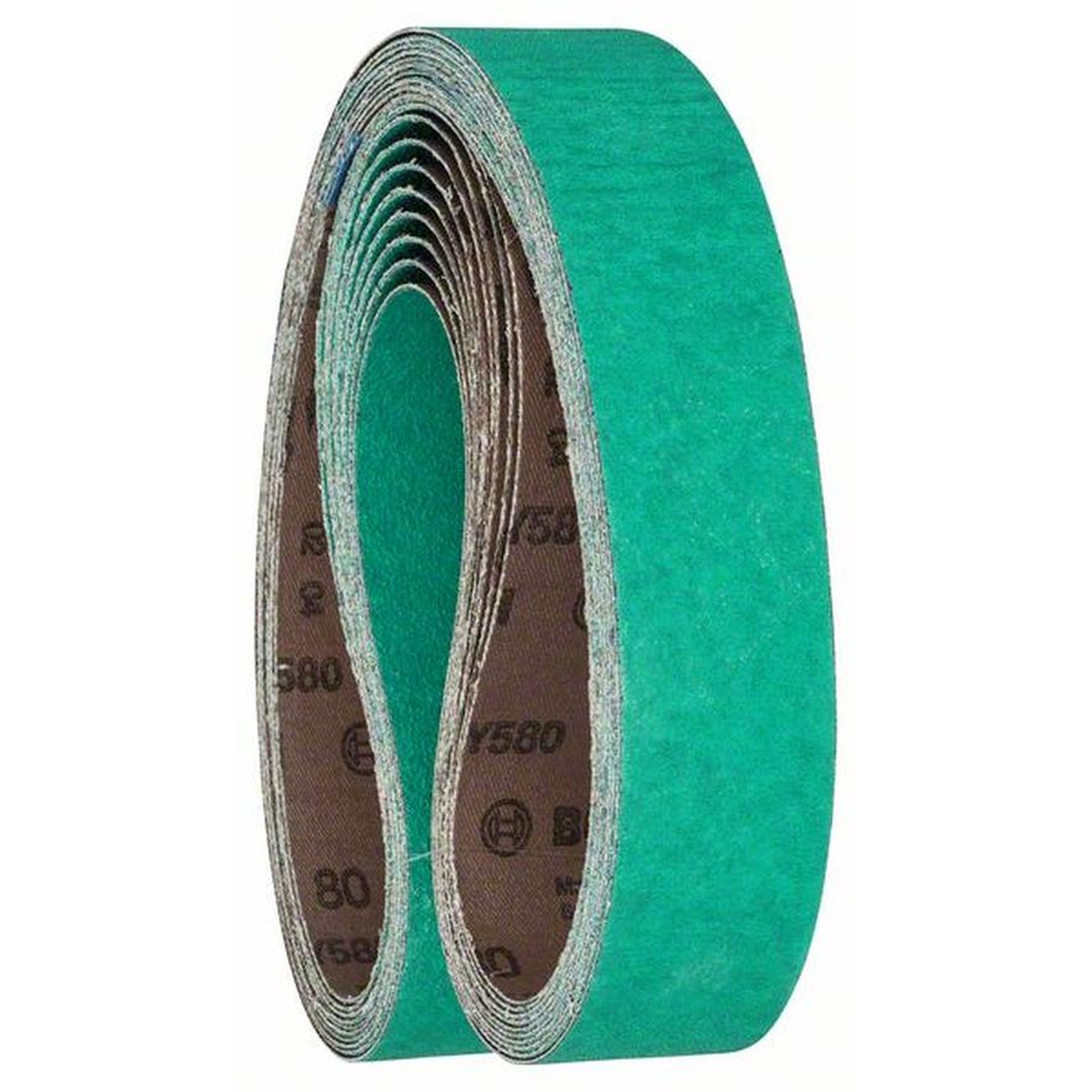 10x BOSCH Schleifband Y580 Best für Edelstahl, 40 x 760 mm, 80