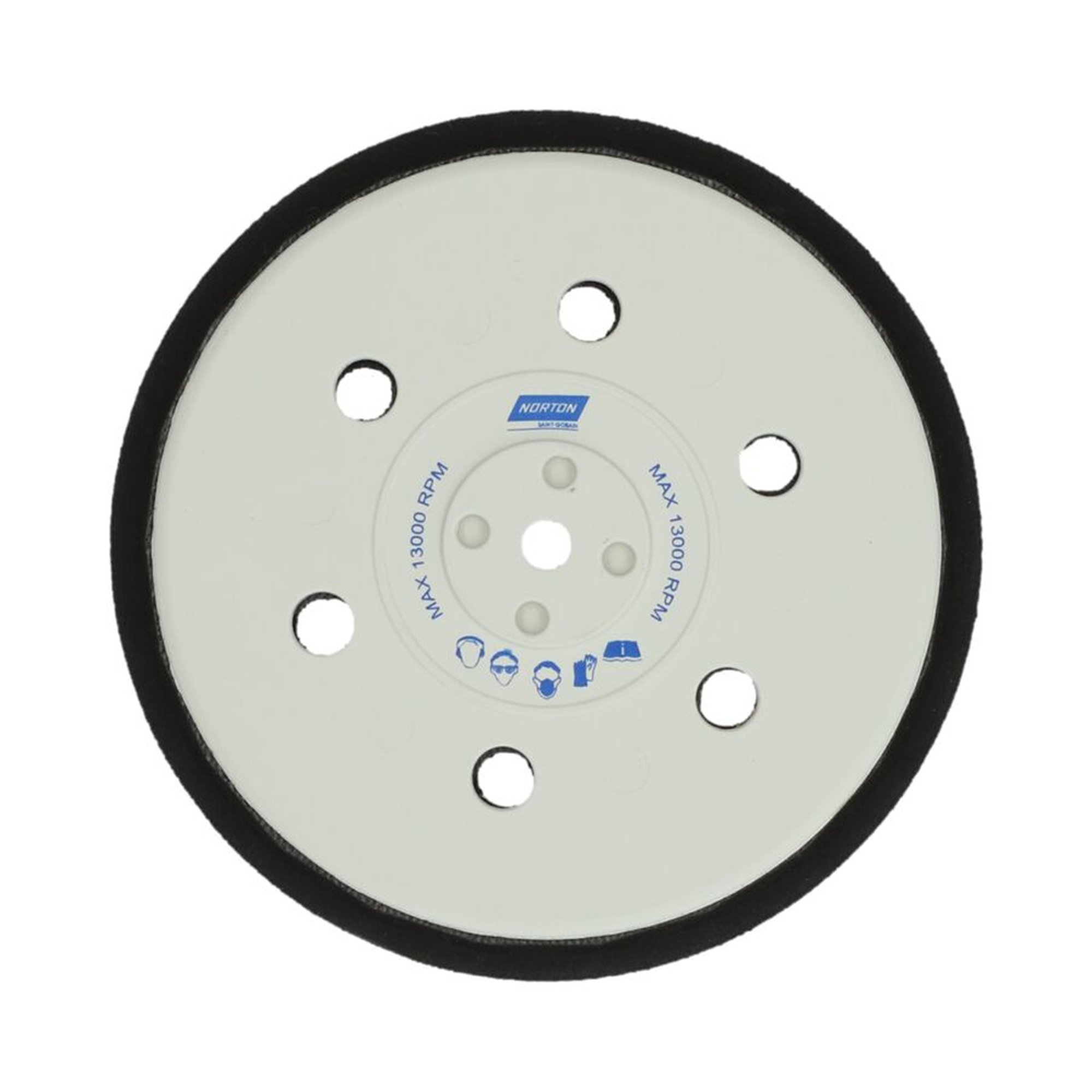 Norton Klettbeschichteter Stützteller Pro - Hochwertiger Schleifteller für Profis