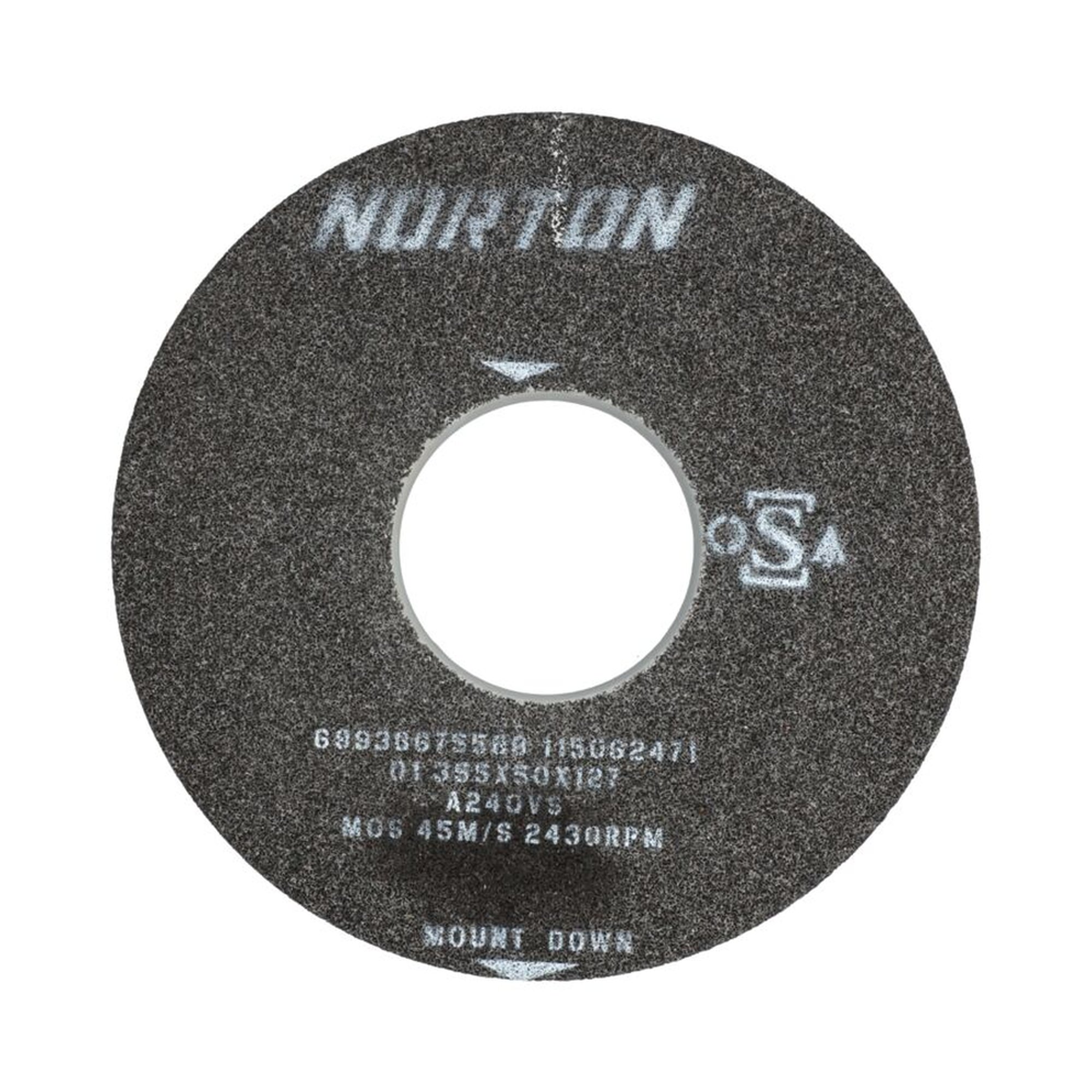 Norton Gerade Schleifscheibe 355x50x127mm K24 für Werkzeugschleifen