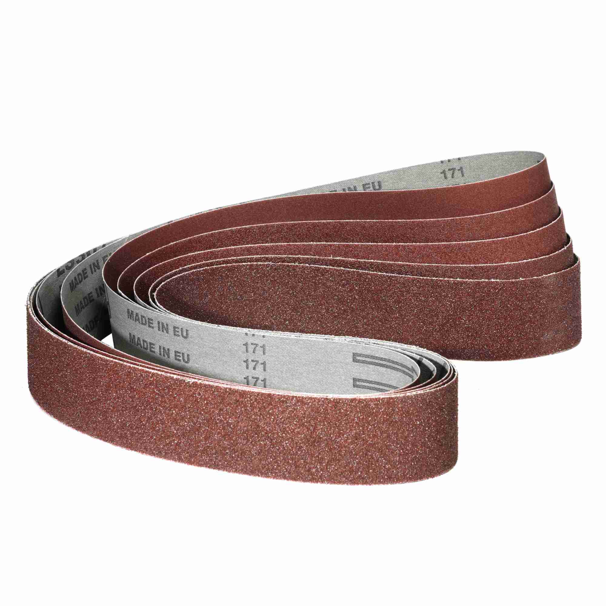 Klingspor Schleifband Profi-Set Korund | gemischte Körnungen 40/60/80/120/180 für Bandschleifer | Alle Maße wählbar