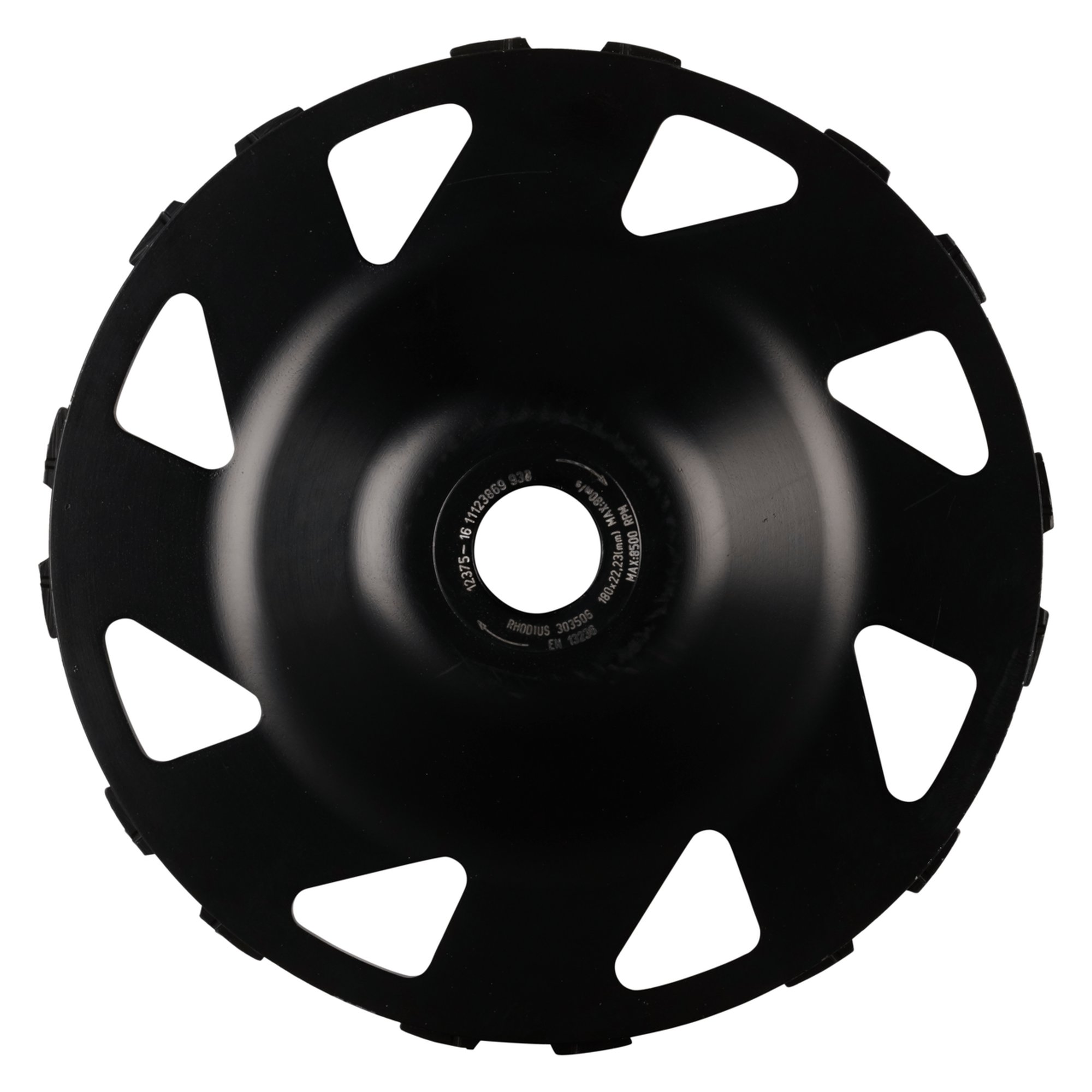 RHODIUS DiamantSchleiftopf Topfscheibe DS1 Ø 180 mm