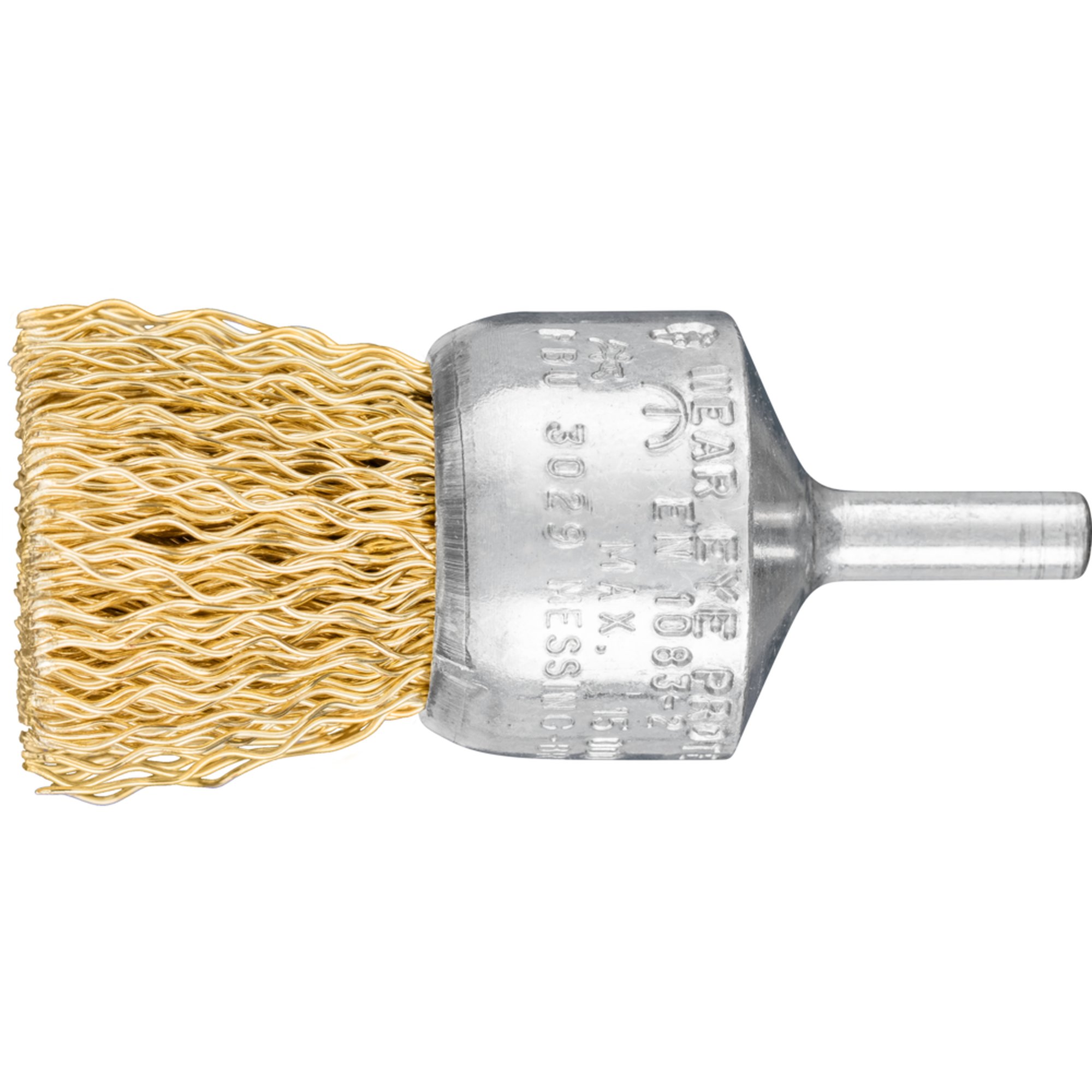 10 x PFERD Pinselbürste mit Schaft, ungezopft PBU 3029/6 MES 0,50