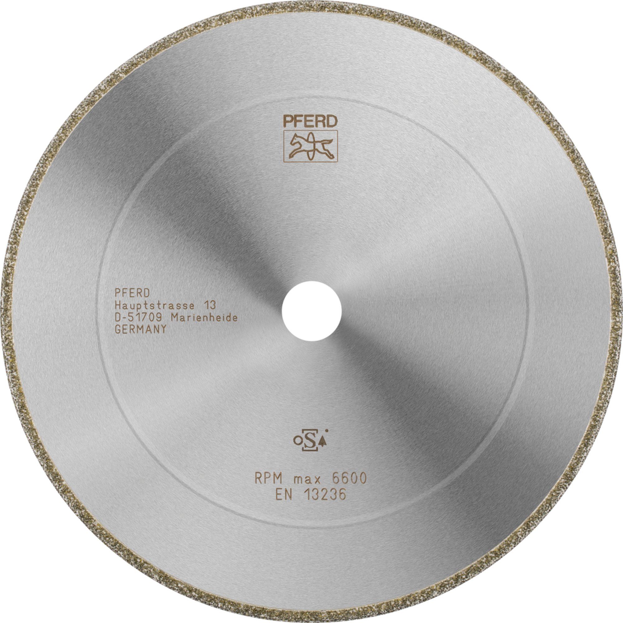 PFERD Diamant-Trennscheibe D1A1R 230-3,8-22,23 D 852 GAD