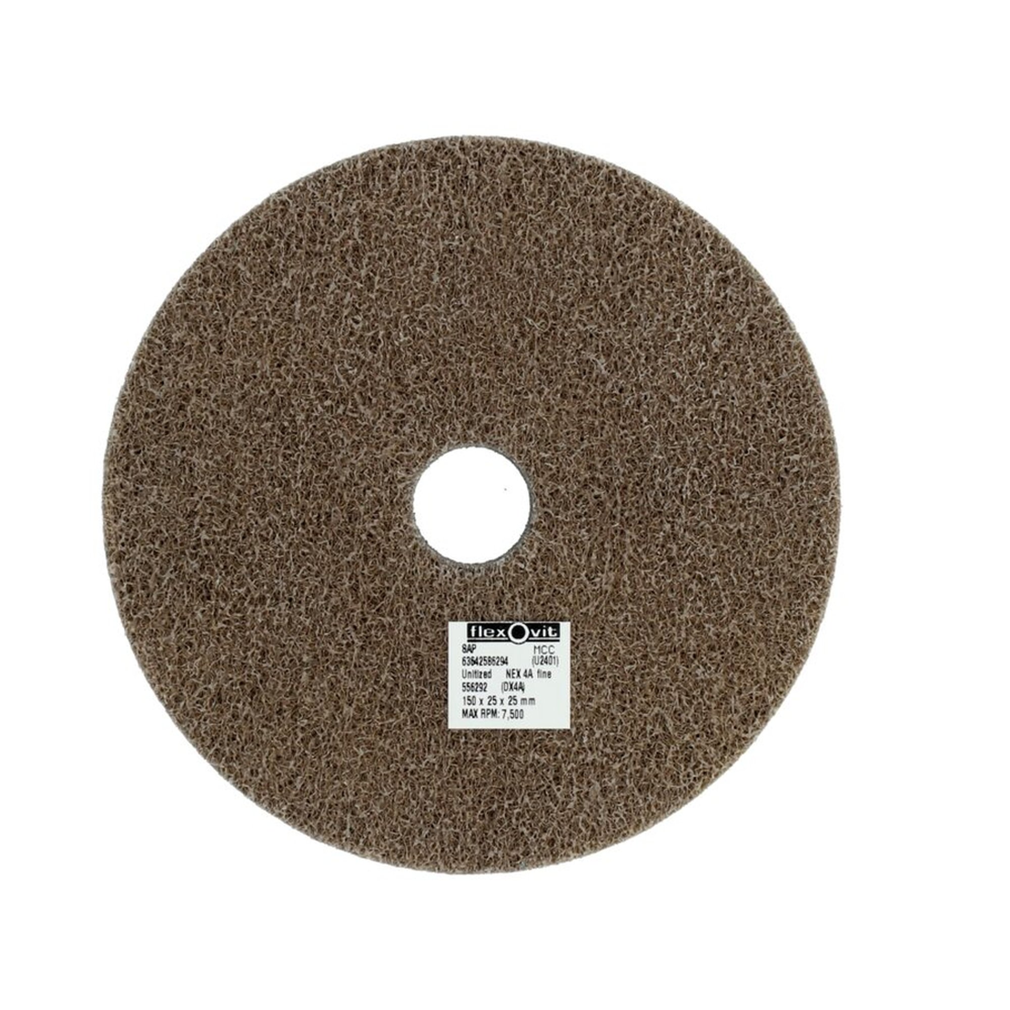 5 x Norton Flexovit Kompaktscheiben 152.4x25.4x25.4mm Fein Braun für präzises Schleifen