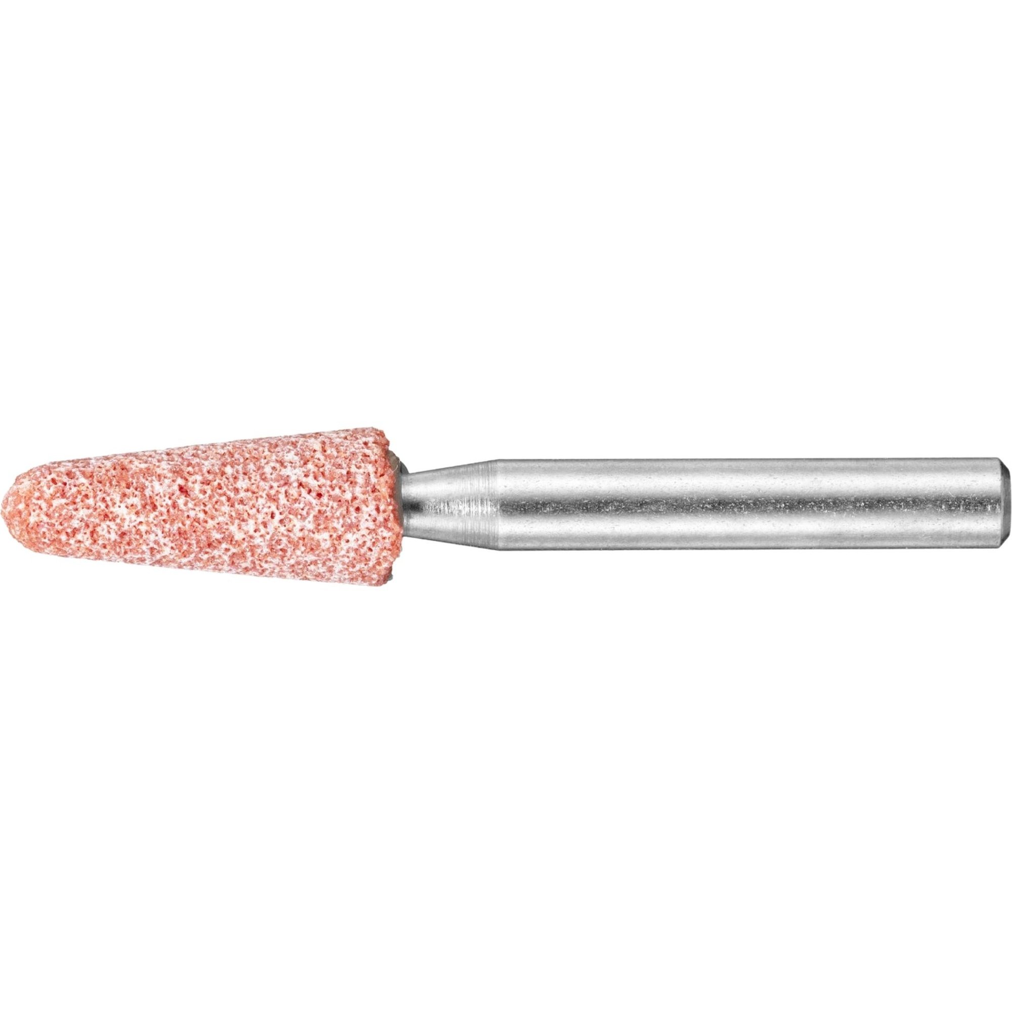 20x LUKAS Schleifstift KE Rundkegelform Stahl 10x25 mm Schaft 6 mm | Korn 46/60