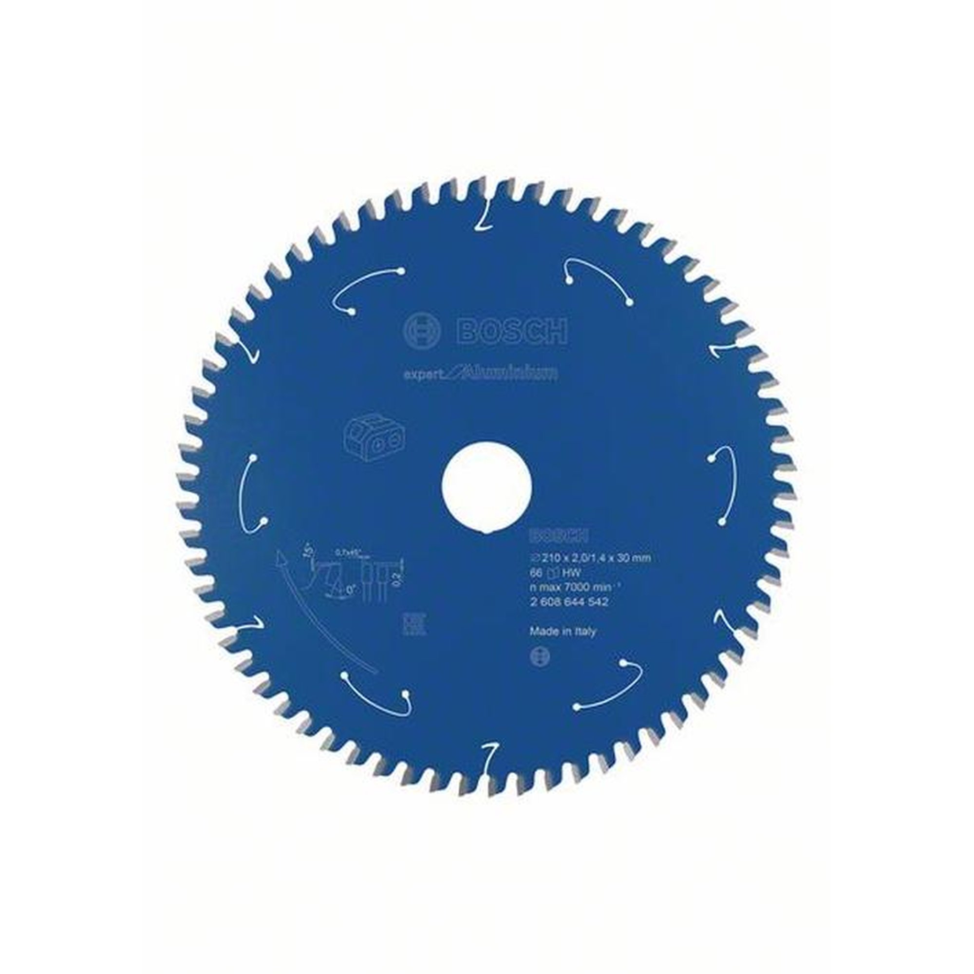 BOSCH Akku-Kreissägeblatt Expert für Aluminium, Ø  210  mm,  66 Zähne