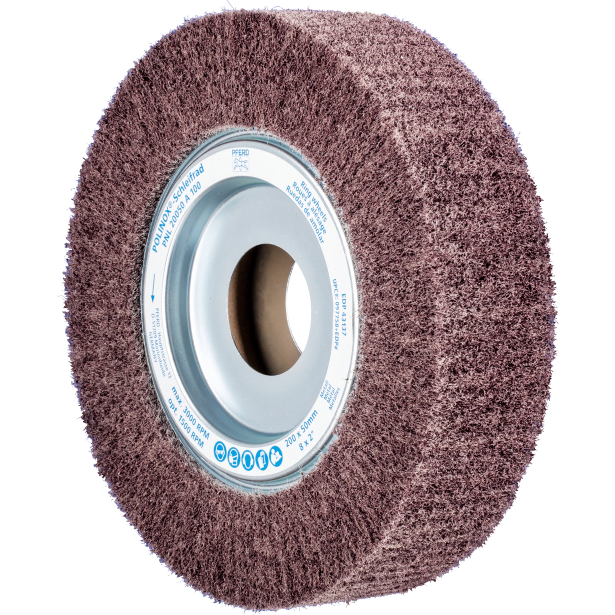 PFERD POLINOX-Schleifrad PNL 20050/44 A 100
