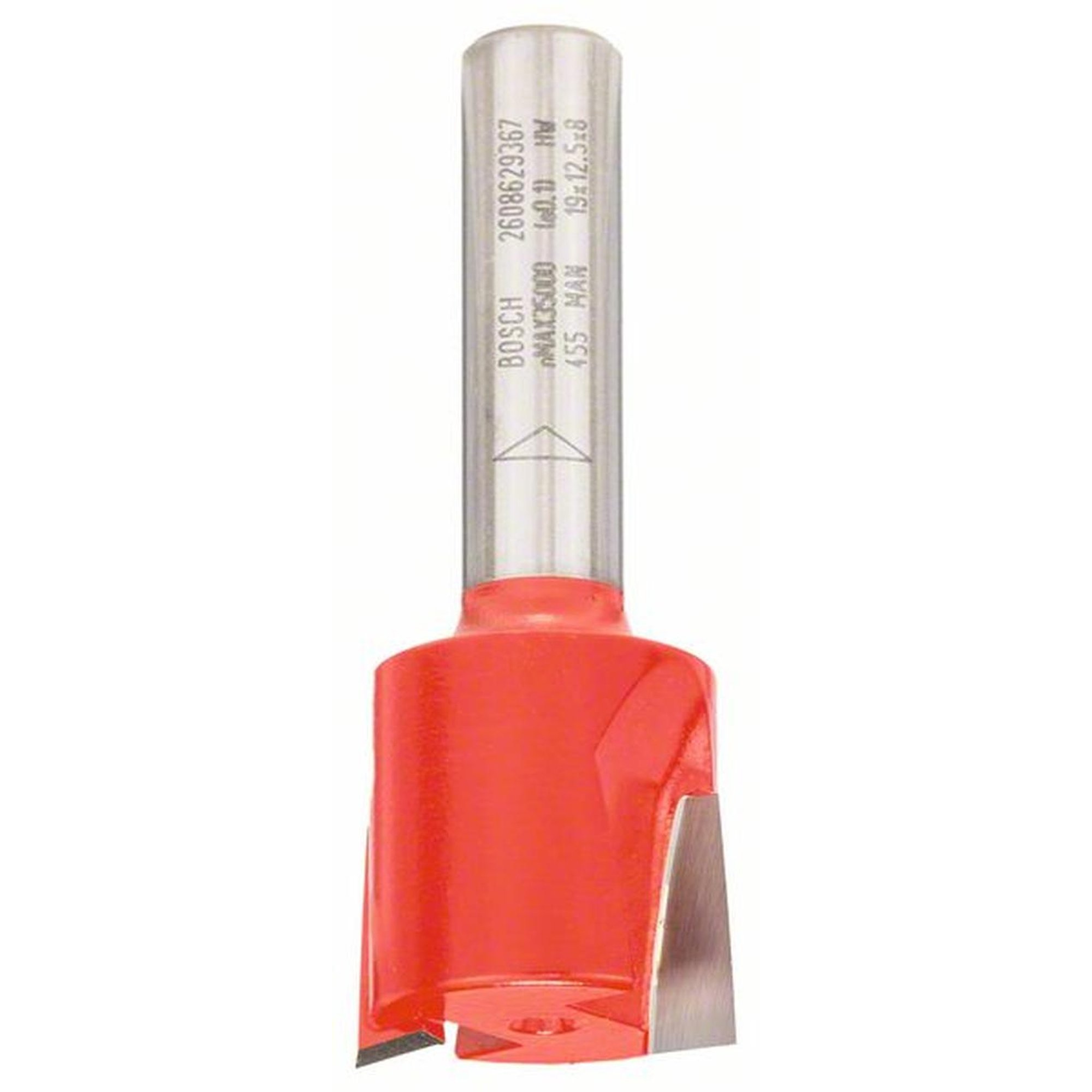 BOSCH Scharniernutfräser für Holz, 8 mm, Ø 19 mm, L 12,5 mm, G 51 mm