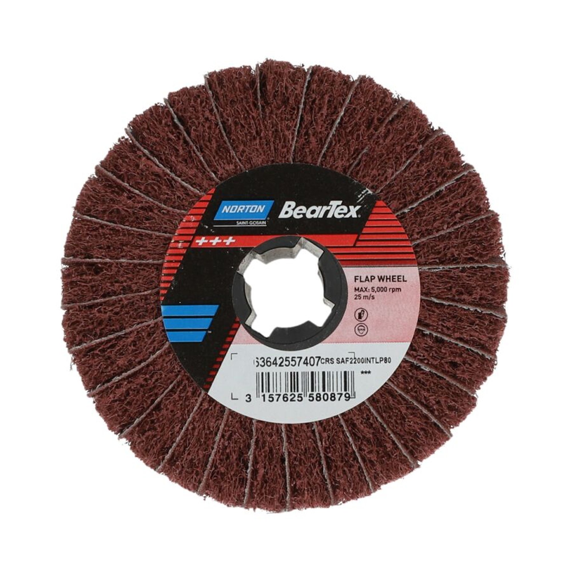 Norton Fächerschleifer 110x100x19 Satinex kombiniert F2200 Grob A/P60