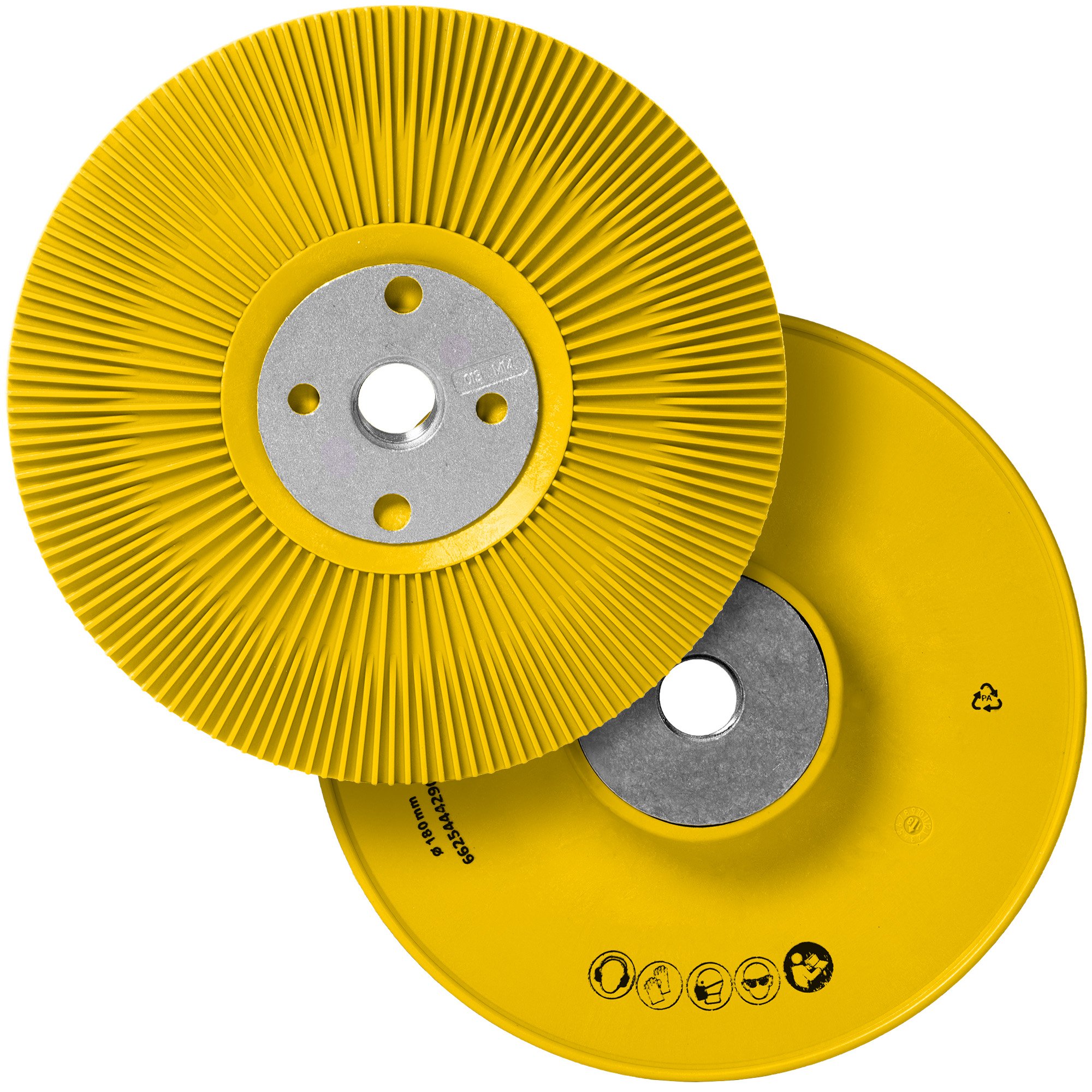 Norton RazorStar Stützteller für Fiberscheiben | 180 mm M14