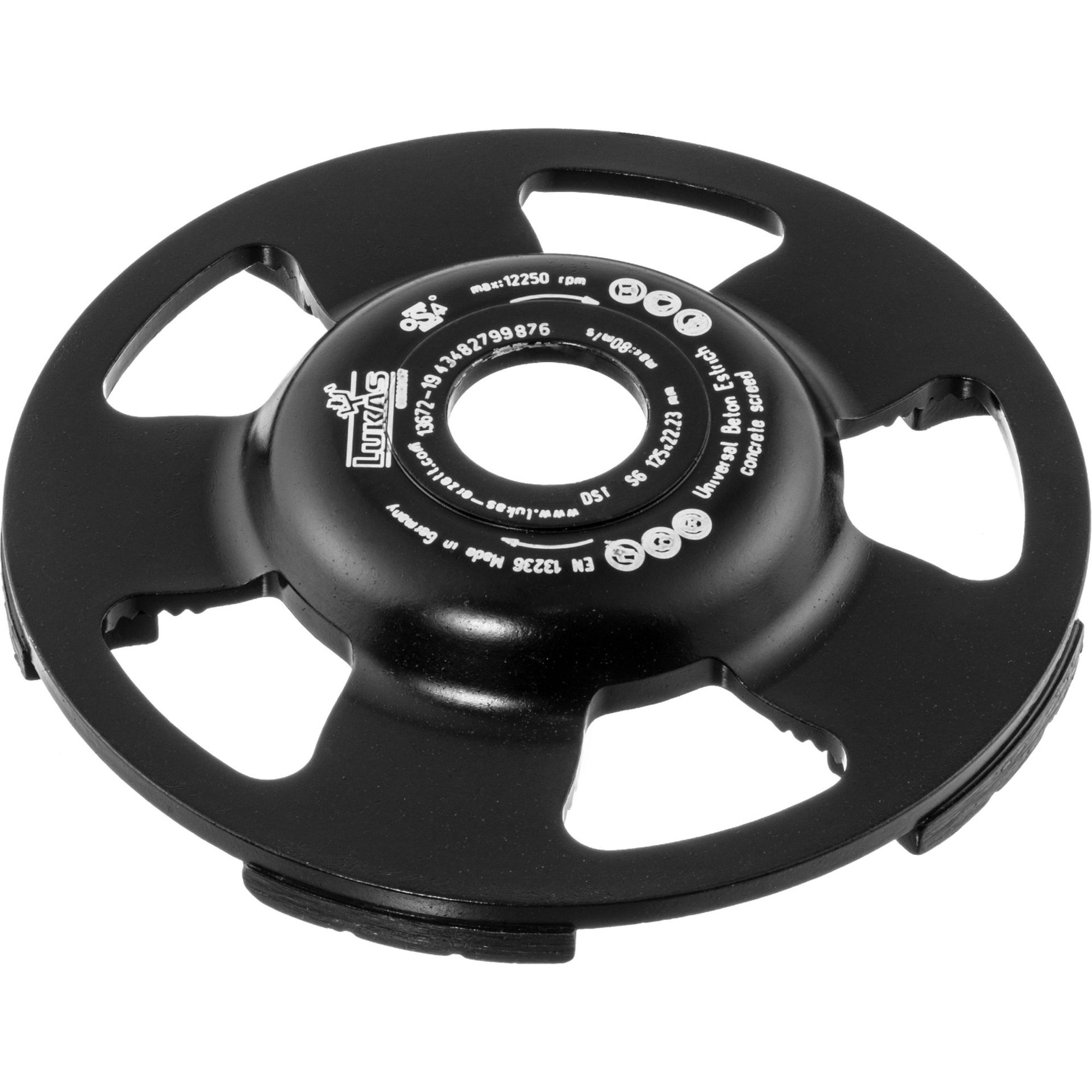 LUKAS Diamantschleiftopf DST S6 universal Ø 115 mm für Winkelschleifer