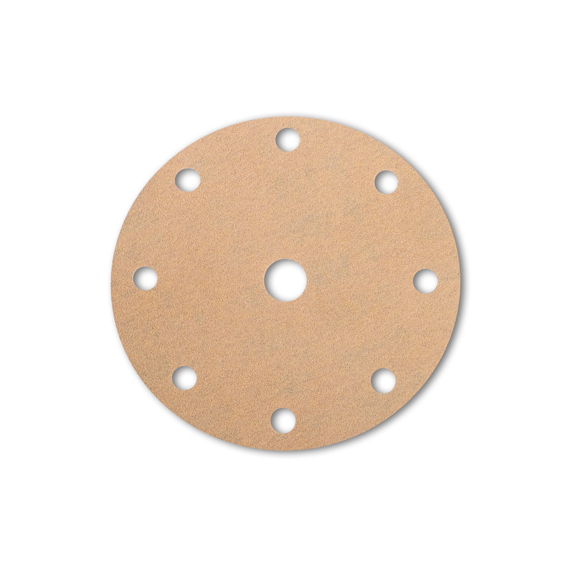 100 x STARCKE Schleifscheibe 544 | 150 mm | 9 Loch | Korn 500