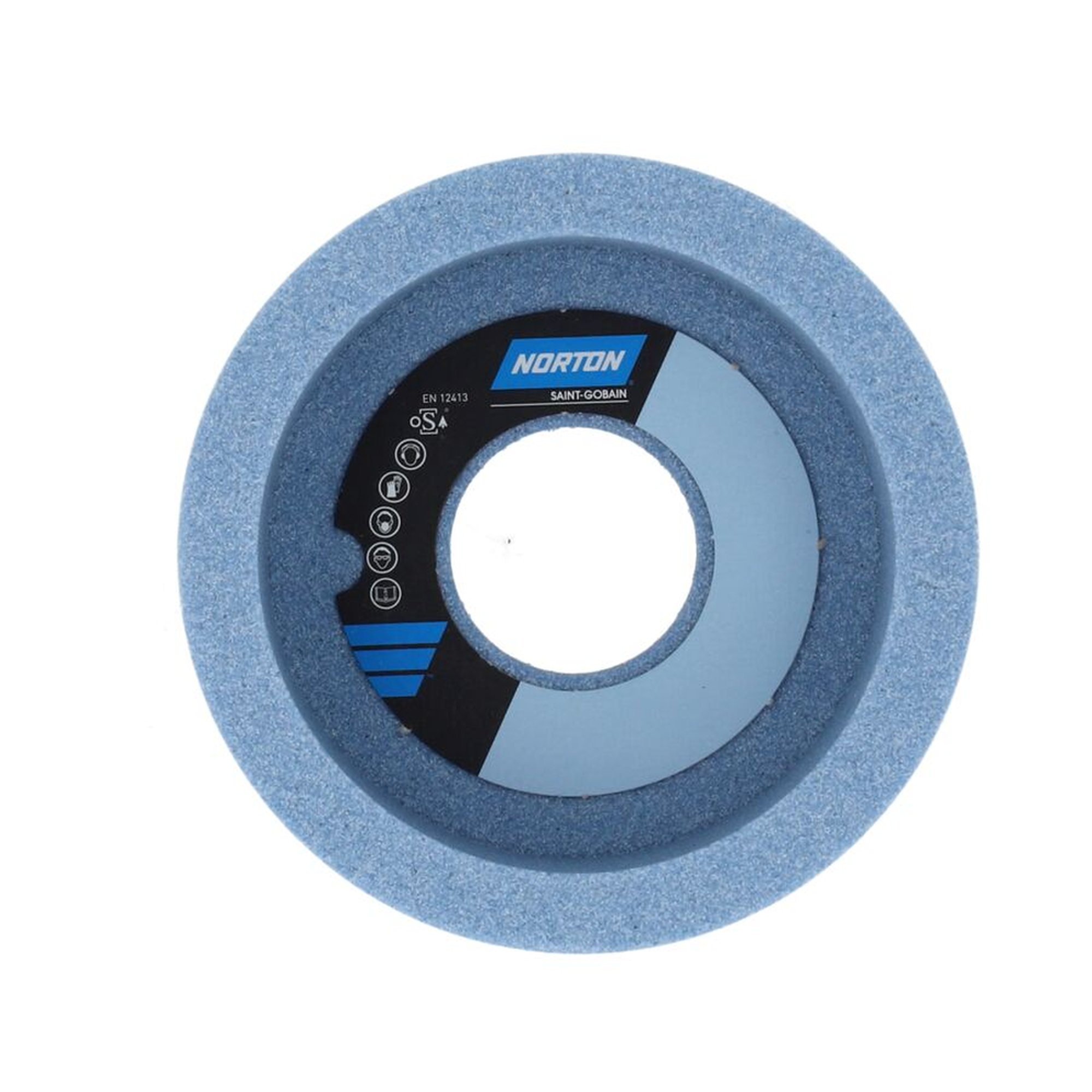 2 x Norton Töpfe & Teller 3SG zum Werkzeugschleifen 60 K VX, langlebig & effizient