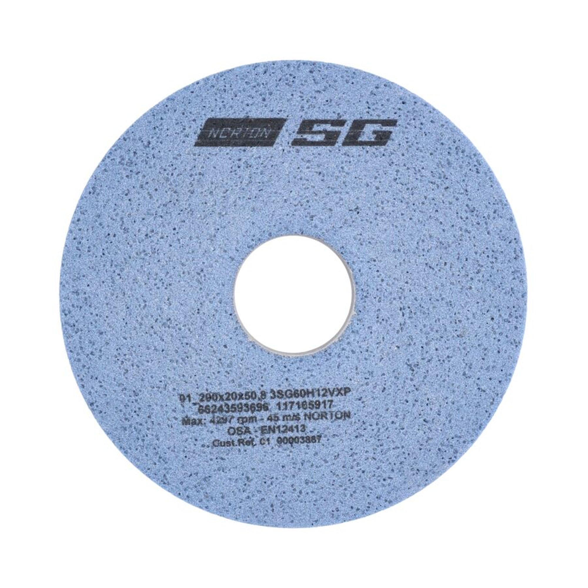 2 x Norton Scheiben 3SG 60 H12 VXP zum Werkzeugschleifen, hohe Präzision, langlebig