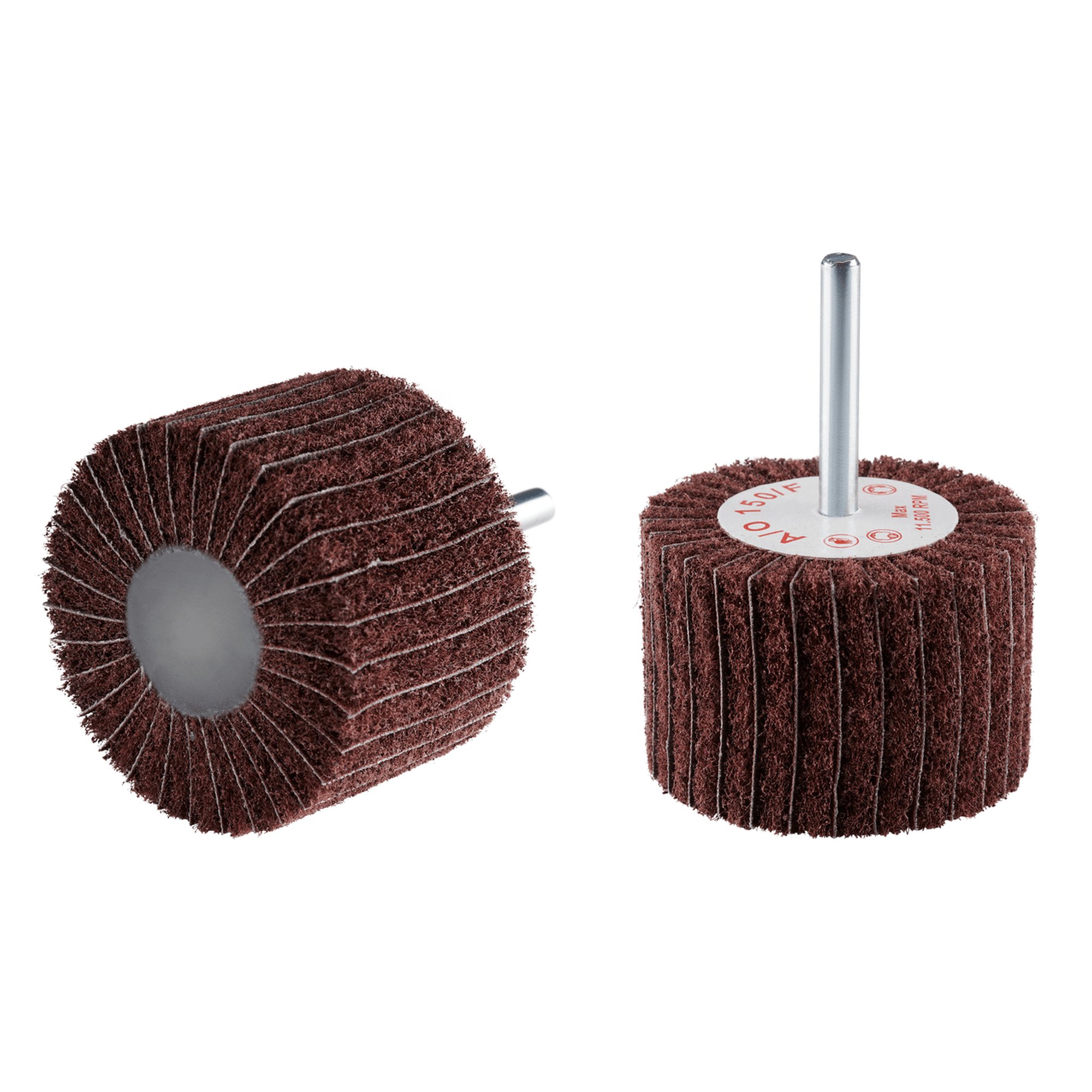 10 x RHODIUS VliesFächerschleifer Schleifmop VSK Ø 60 mm Körnung A150 fine