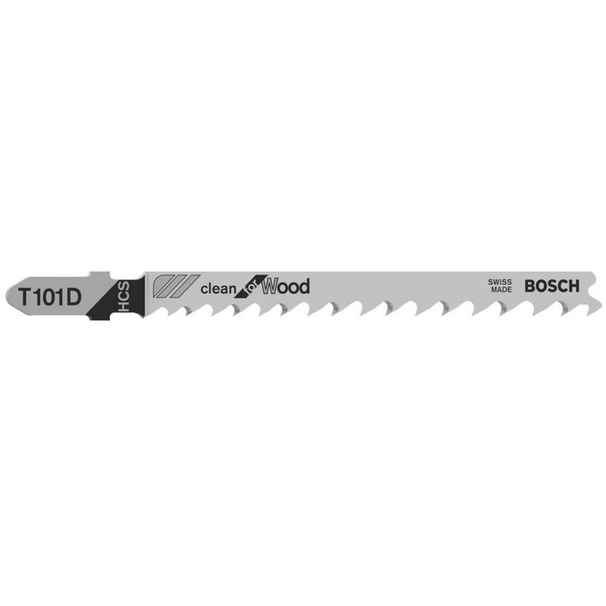 30x BOSCH Stichsägeblätter T-Schaft T 101 D Clean für Holz