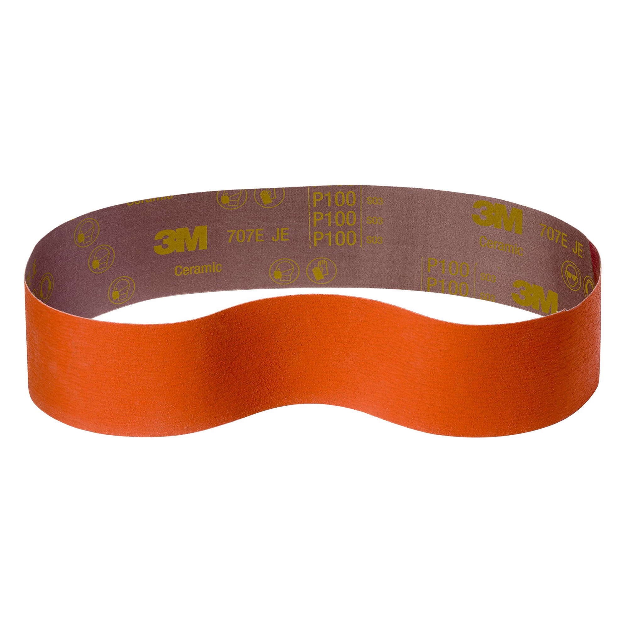 2x 3M Cubitron Schleifband 707E | 200 x 480 mm | Korn P240