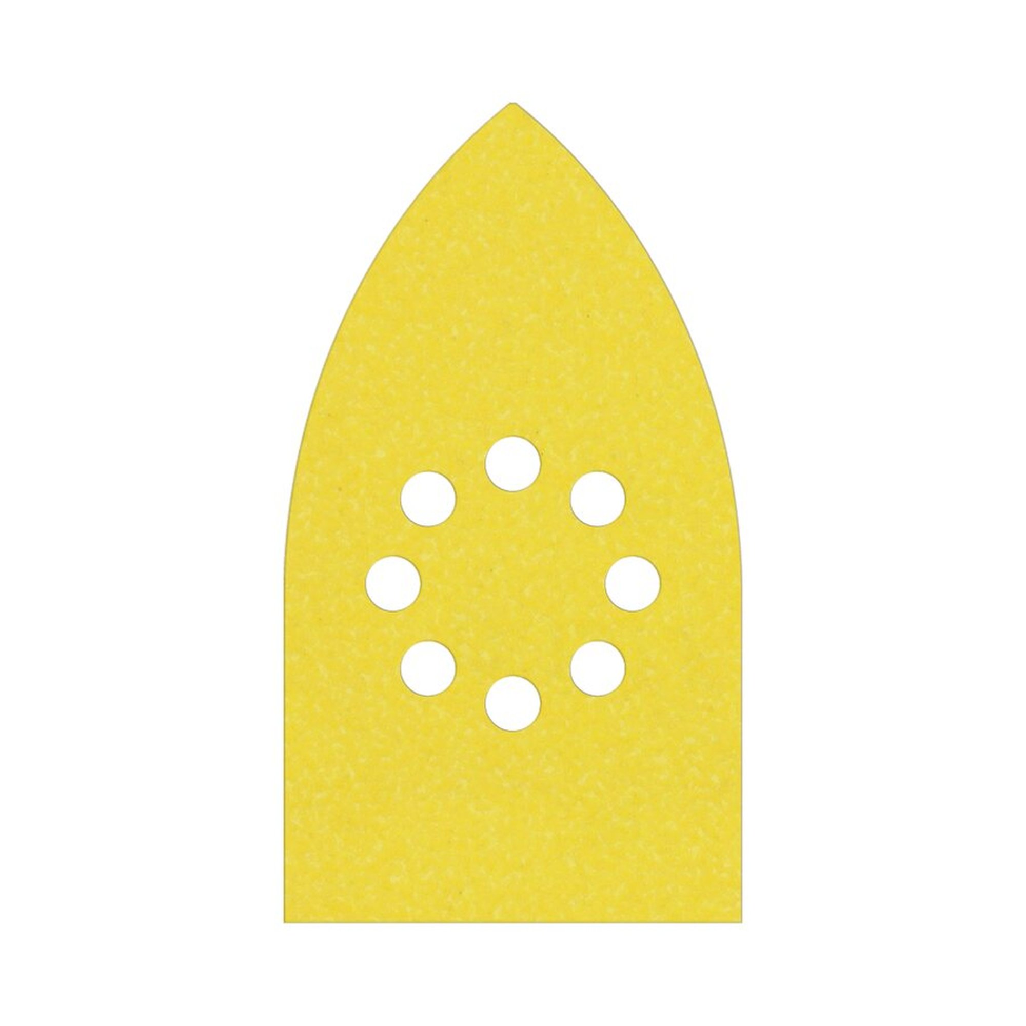 25 x Norton Schleifbögen Klett 8-Loch G131F 105x175mm K40, 5 Stück, Hochwertig