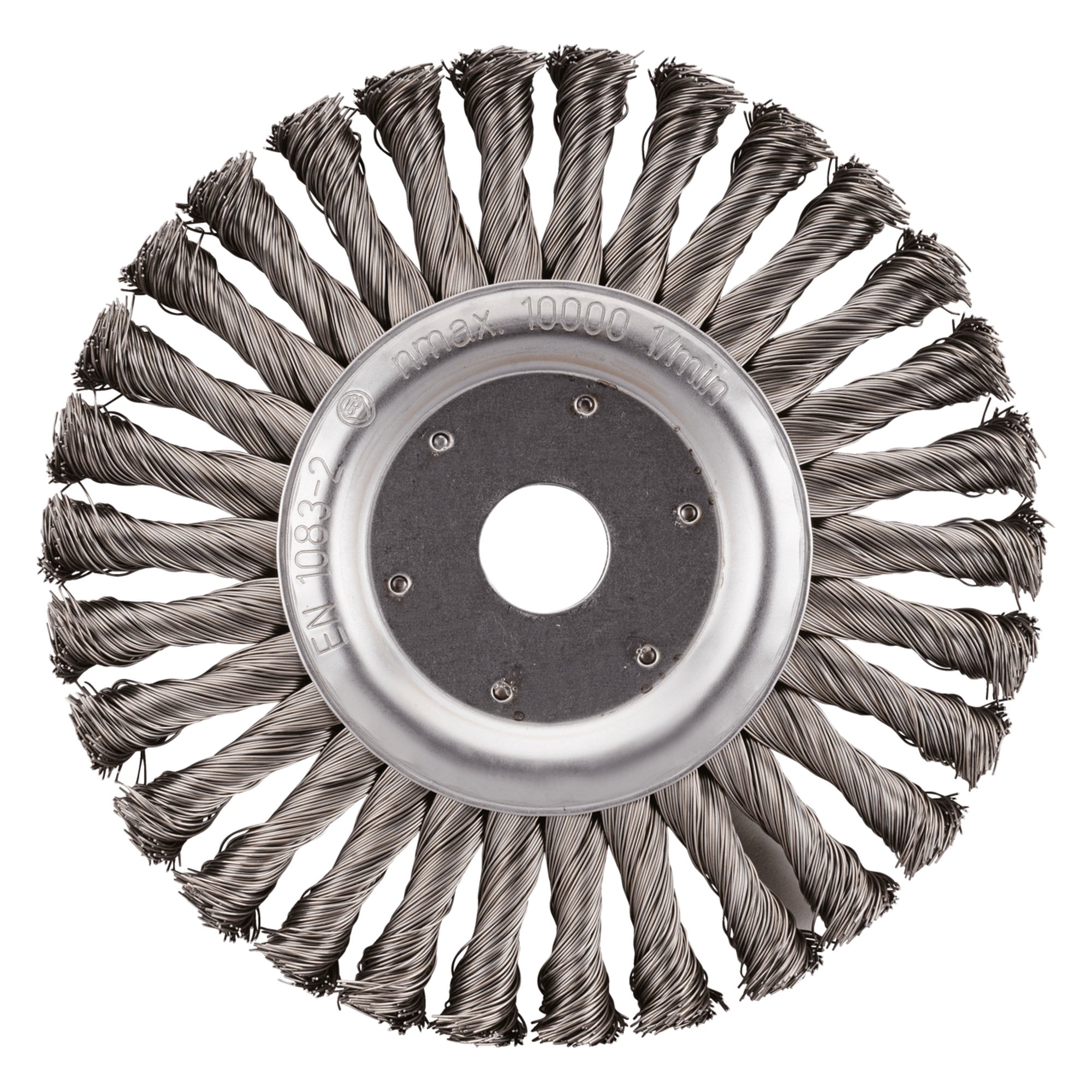 8 x RHODIUS Stahlbürste Drahtbürste Rundbürste SRBZ Ø 178 mm