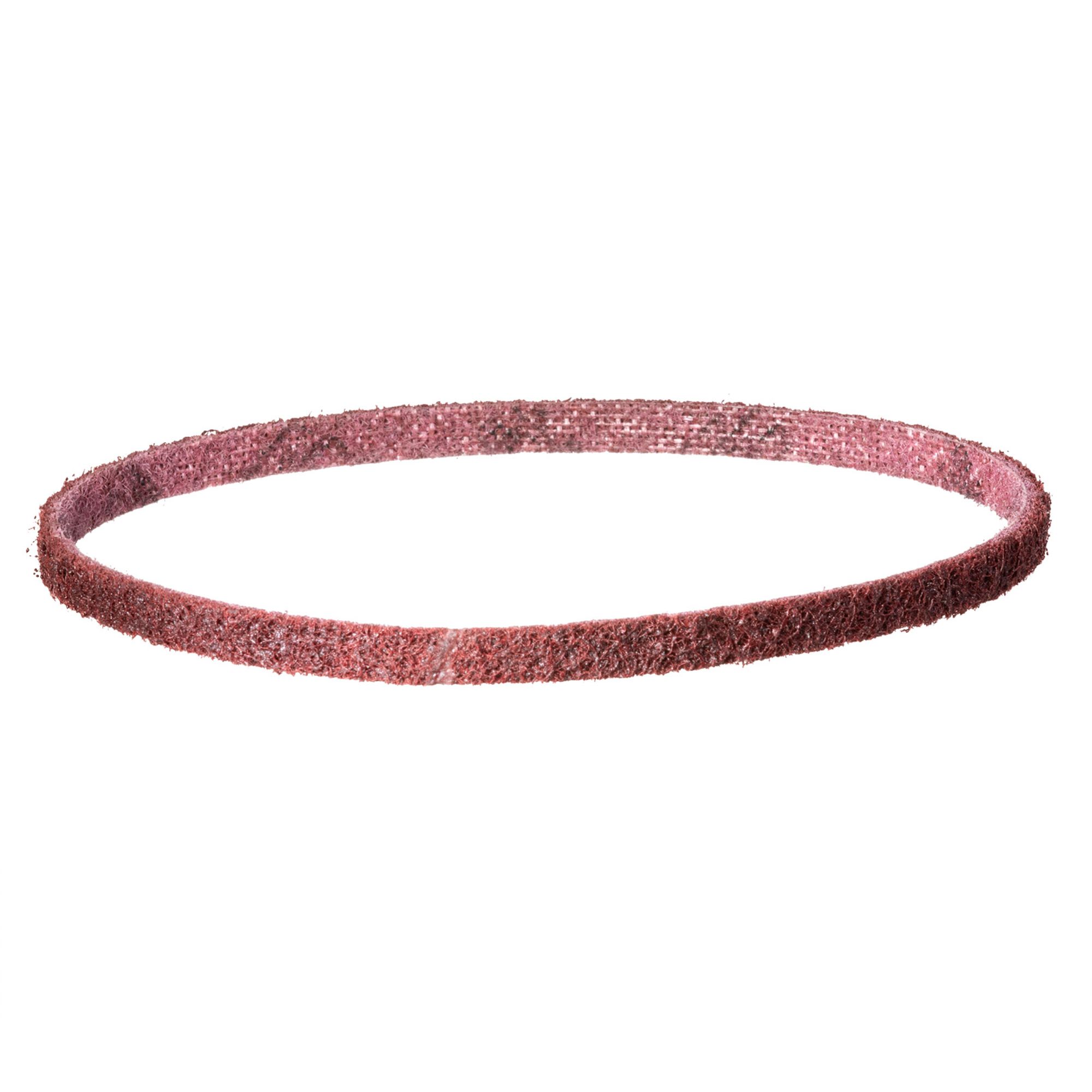 3M SC-BL Scotch Brite Schleifband Vliesband Rohrbandschleifer Schleifmaschine | Maße: 10 x 330 mm | Körnung: A-med medium rot (100-150) | Lieferumfang: 5 Stück