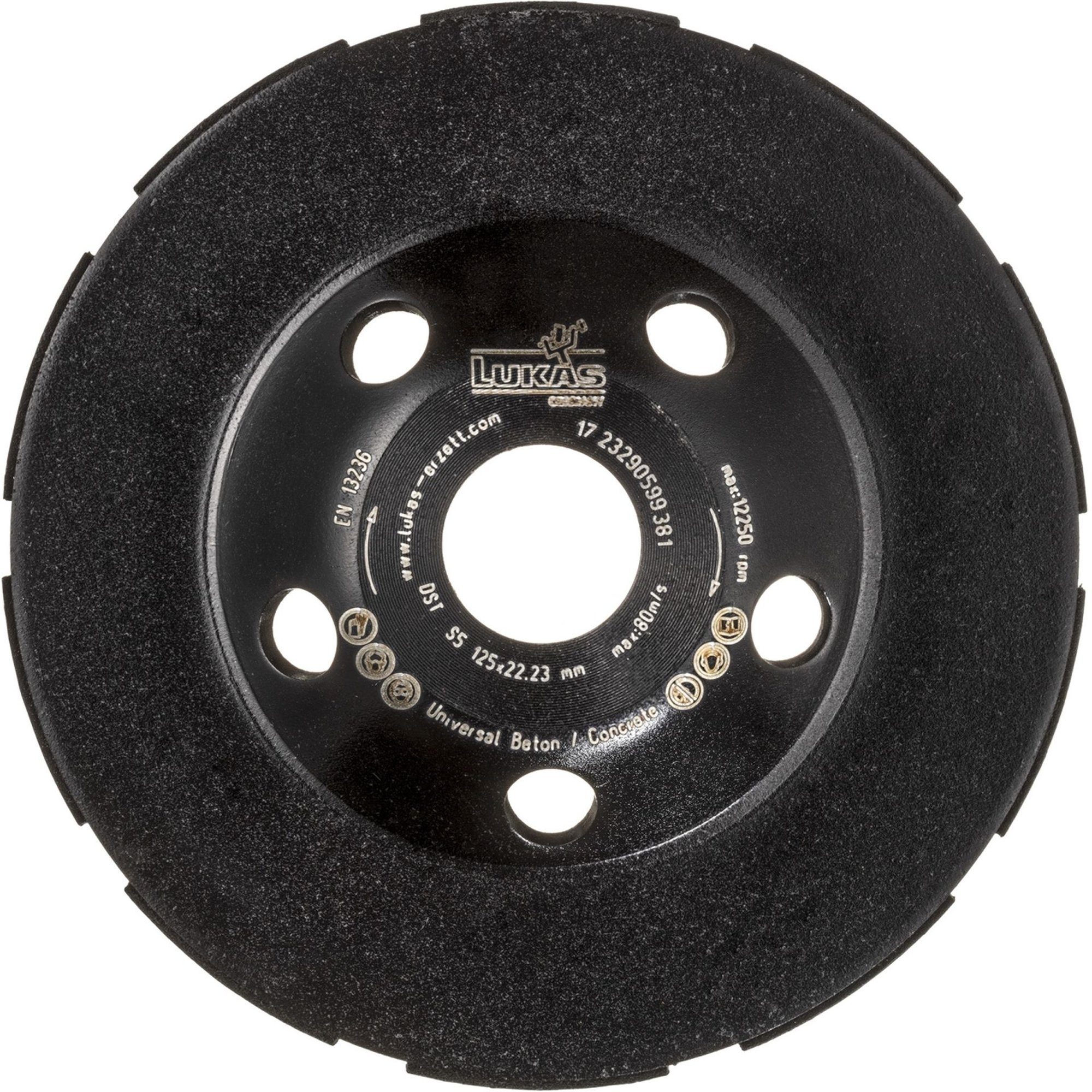 LUKAS Diamantschleiftopf DST S5 universal Ø 115 mm