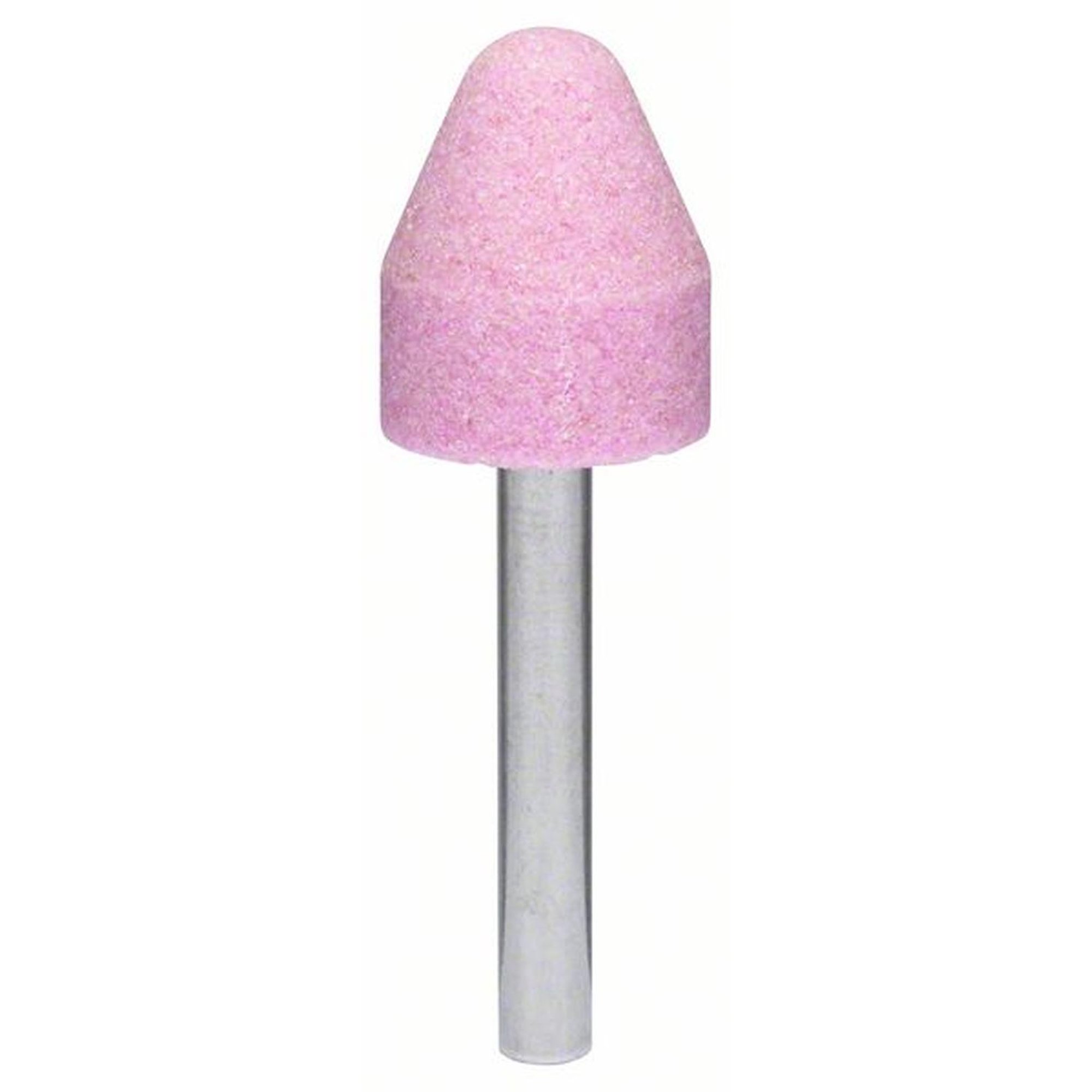 BOSCH Schleifstift für Stahl/Metall, kegelförmig, mittelhart , 60, Ø 20 mm, L: 25 mm