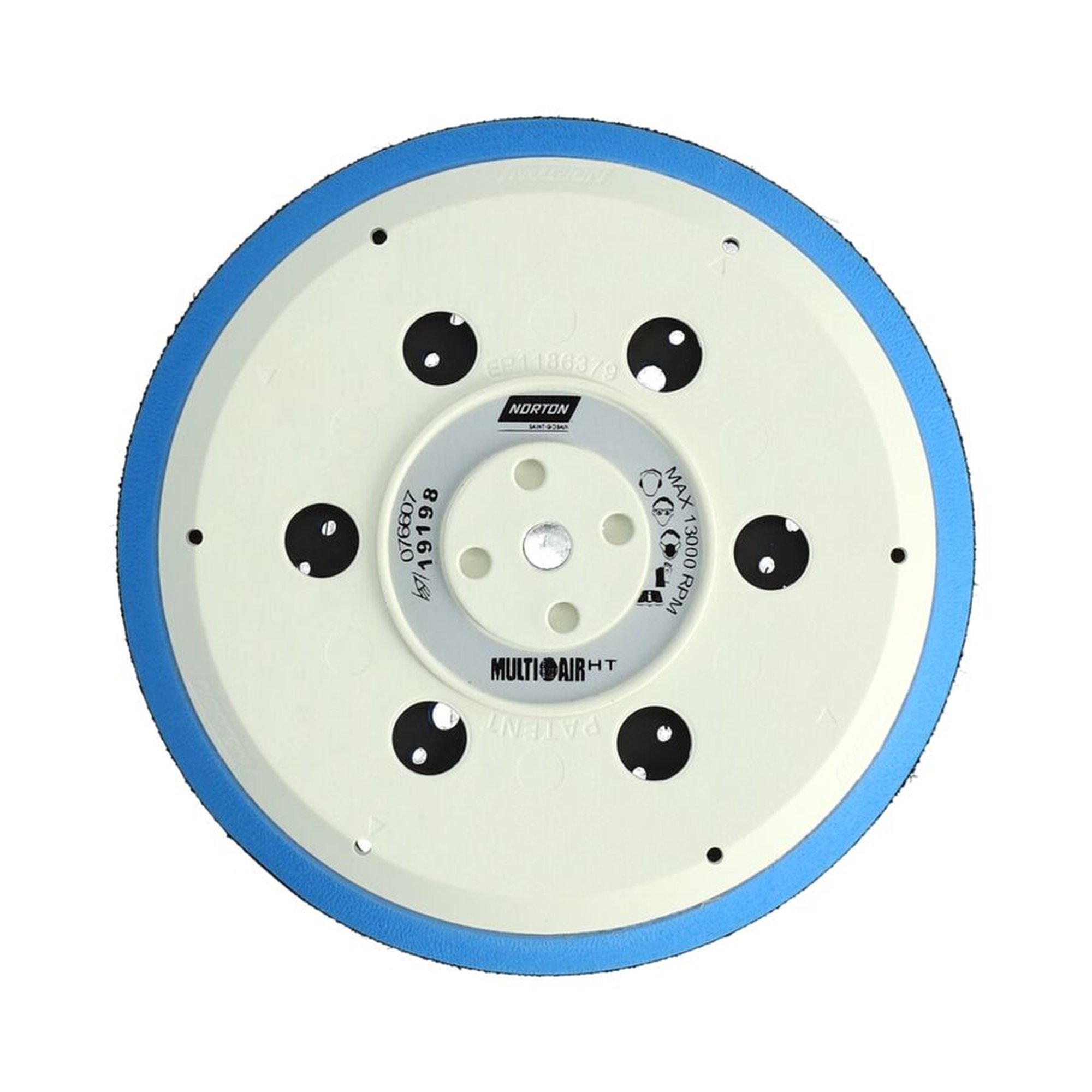 Norton MULTI-AIR PROCESS Stützteller 150 mm hart für effizientes Schleifen