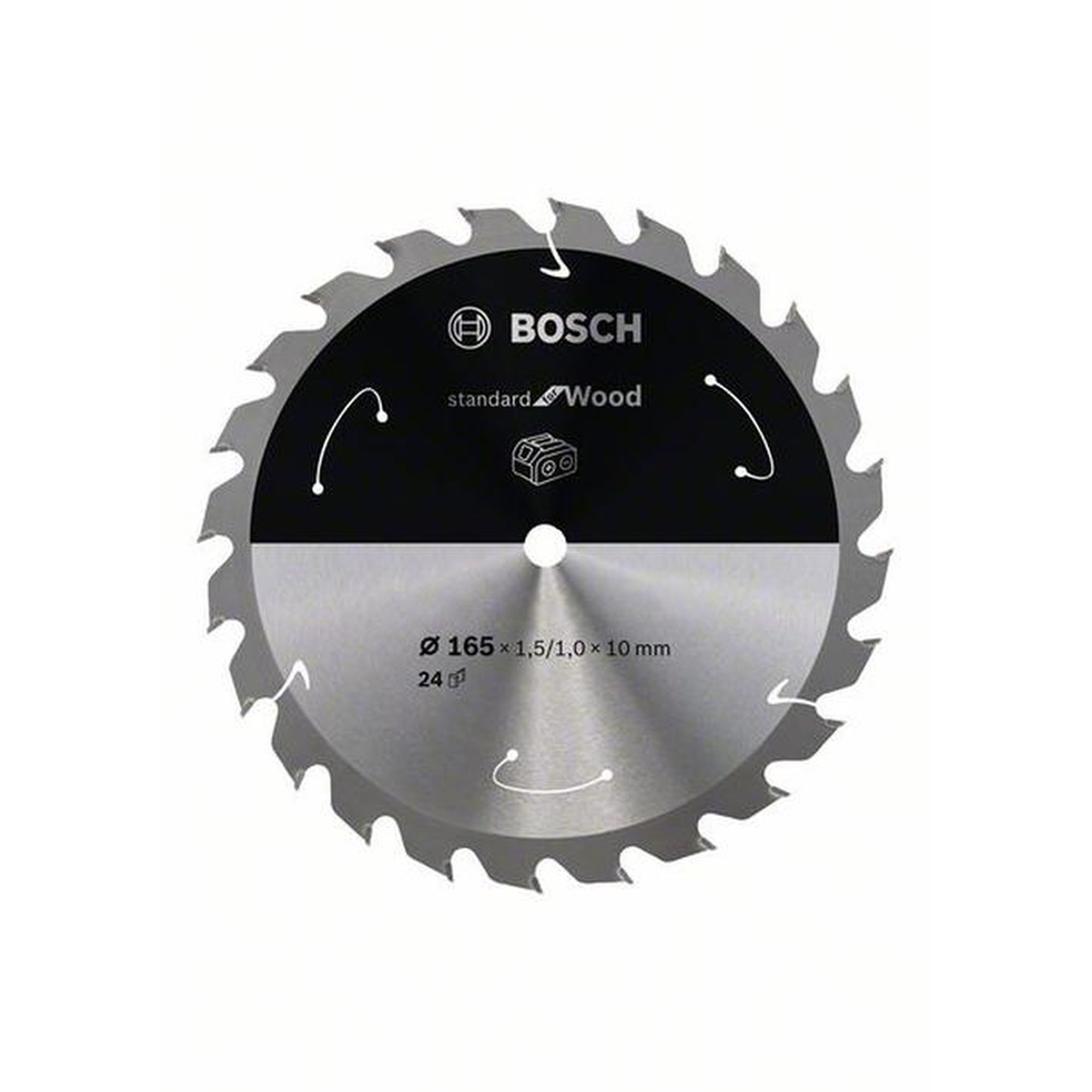 BOSCH Akku-Kreissägeblatt Standard für Aluminium, Ø 184 mm, 56 Zähne