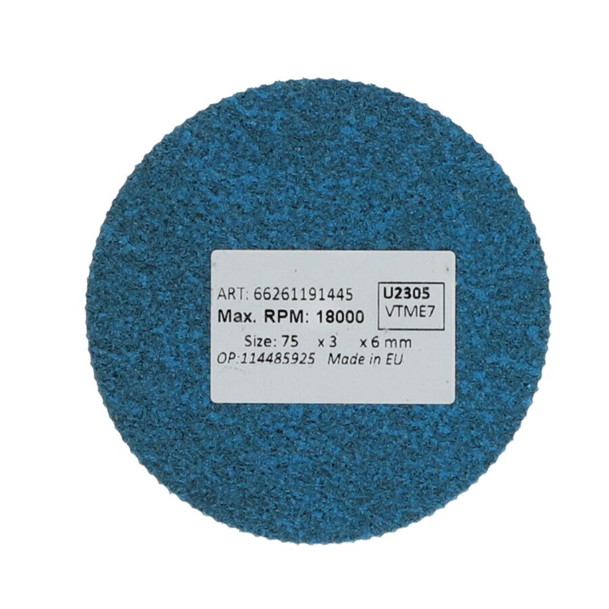 40 x Norton Kompaktscheiben Vortex Unified U2305 - Hochleistungsschleifscheiben