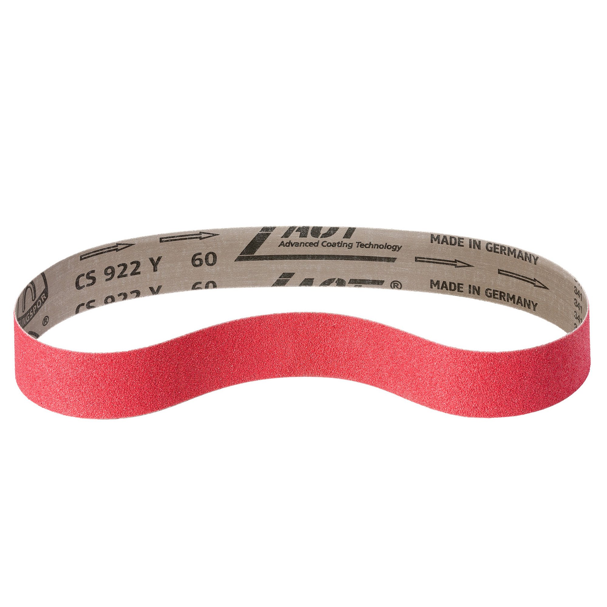 30 x Klingspor Schleifband CS 922 Y ACT | 40 x 760 mm | Körnung 60