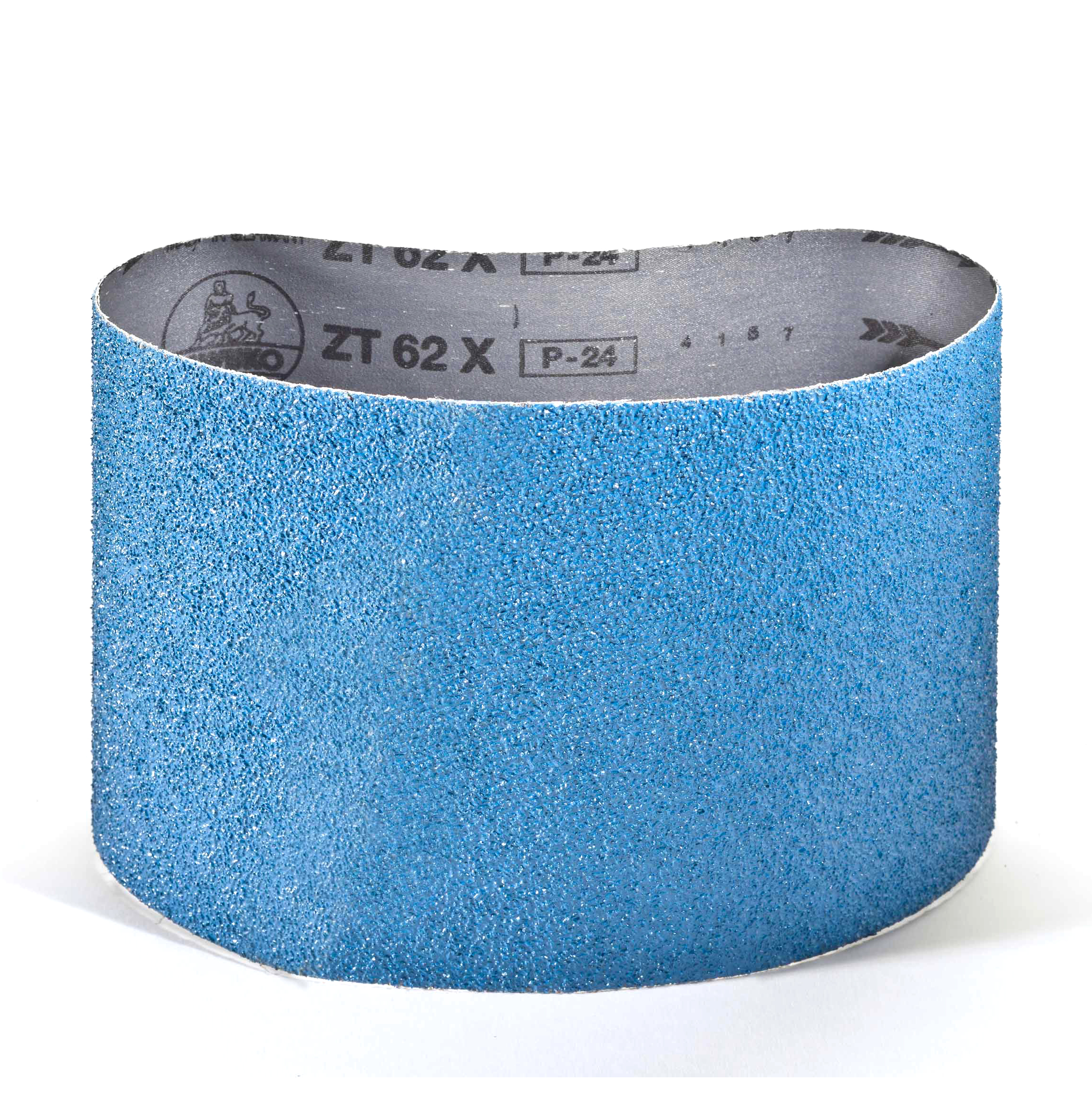 Awuko Zirkon Schleifband ZT62X für harten Holzboden und Lack | 200 x 750 mm | Korn 120 | 5 Stück | Schleifbänder mit schwerer, reißfester X-Gewebe-Unterlage für Parkettschleifmaschinen